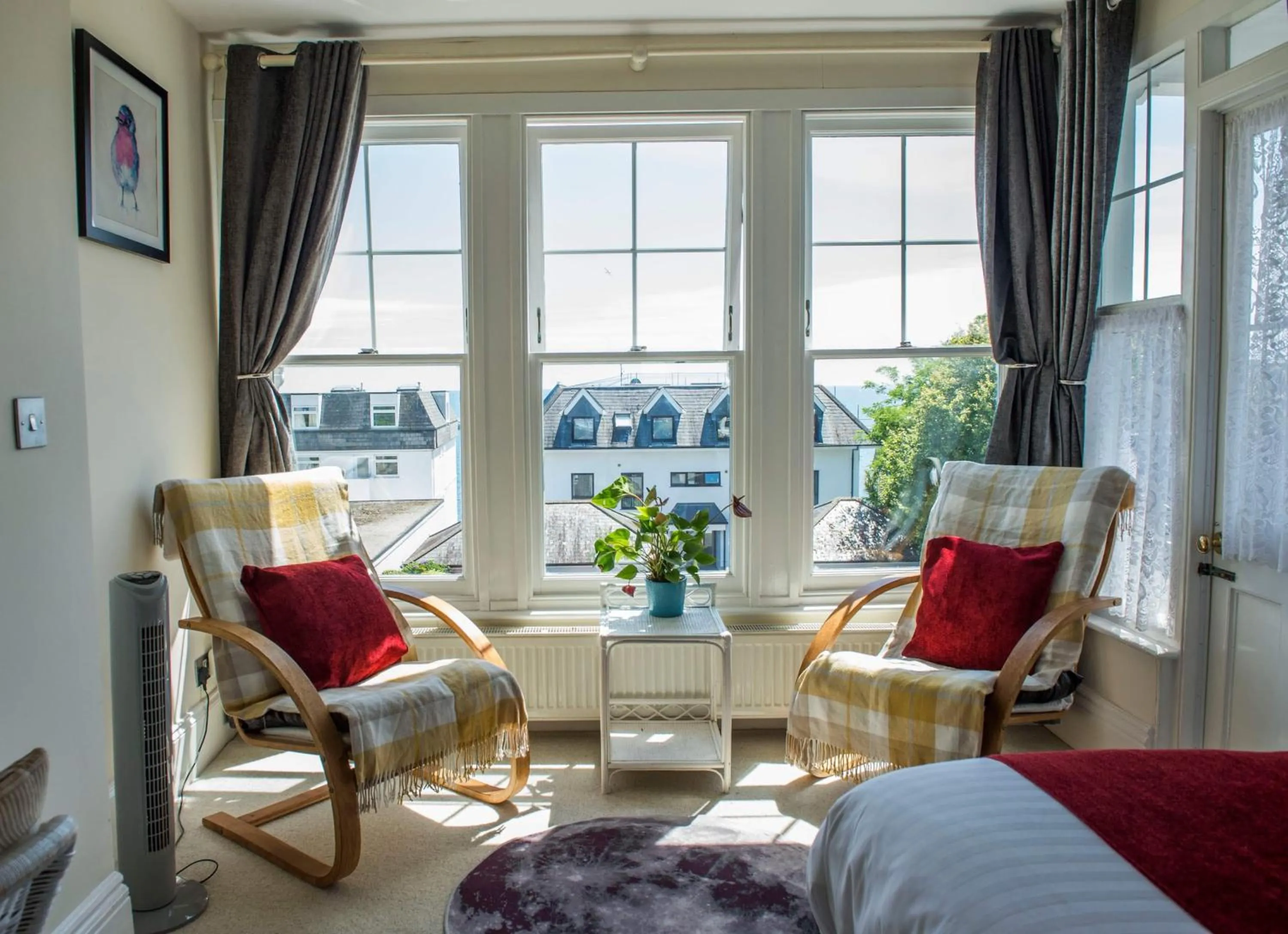 Seating area in Poltair Guest House