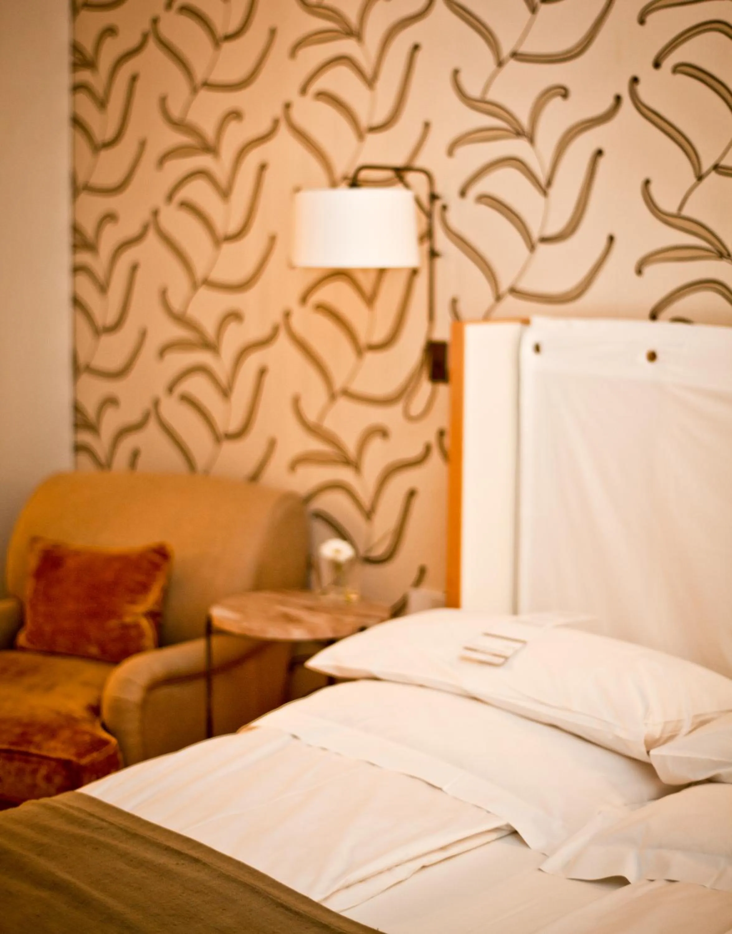 Bed in CORTIINA Hotel