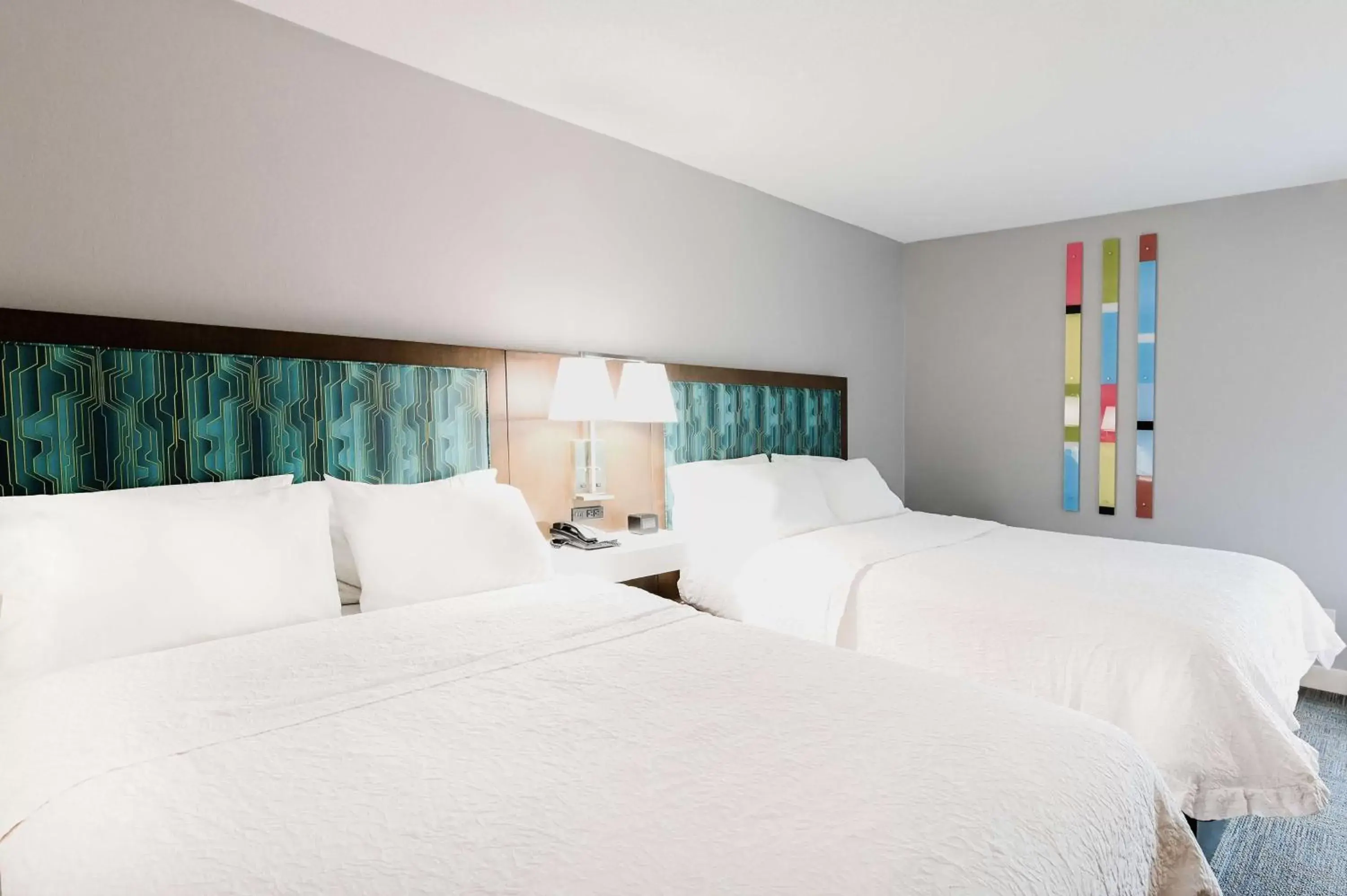 Bed in Hampton Inn Richmond-West Innsbrook Bed in Hampton Inn Richmond-West Innsbrook