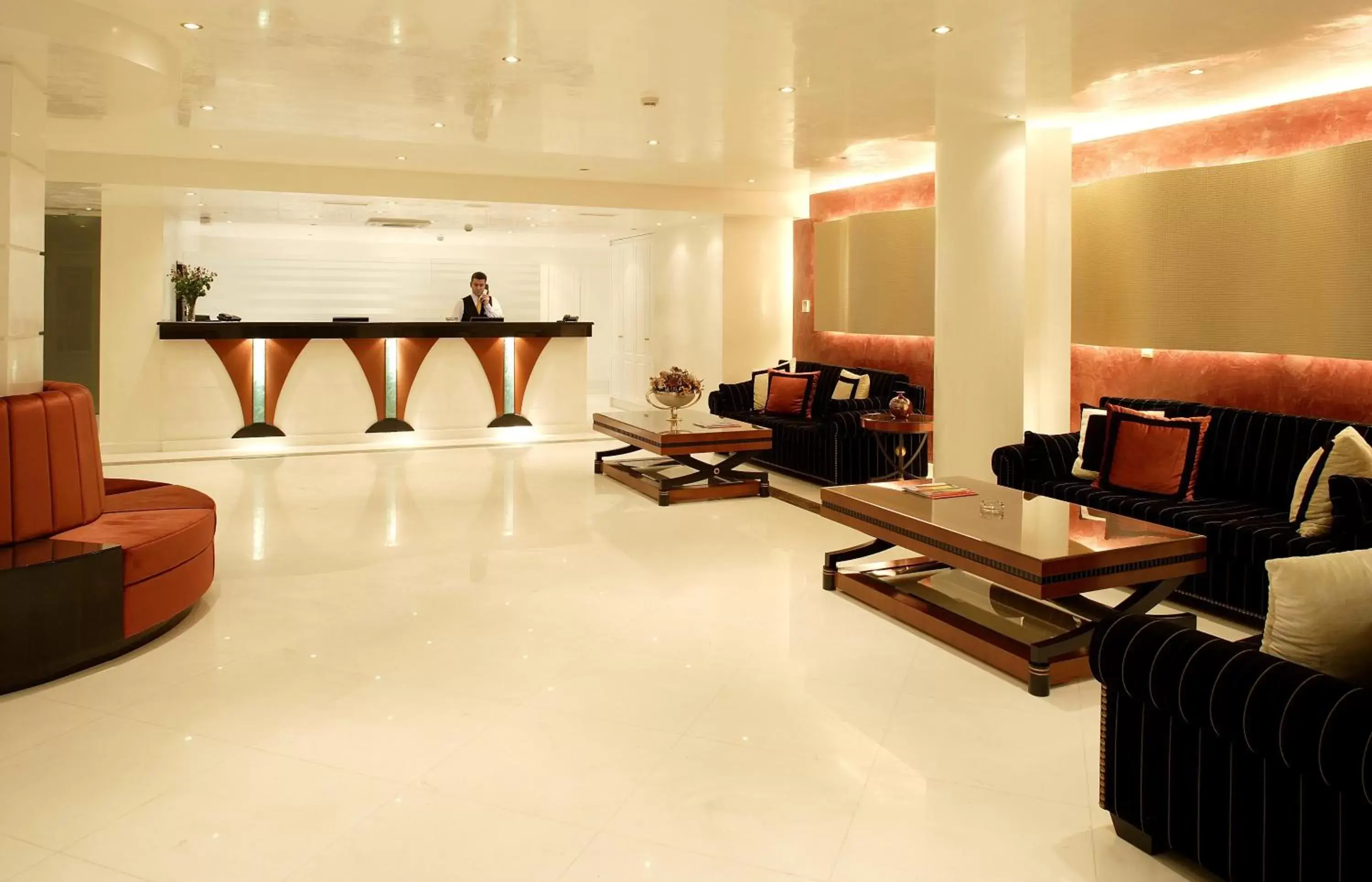 Lobby or reception in Piraeus Theoxenia Hotel Lobby or reception in Piraeus Theoxenia Hotel