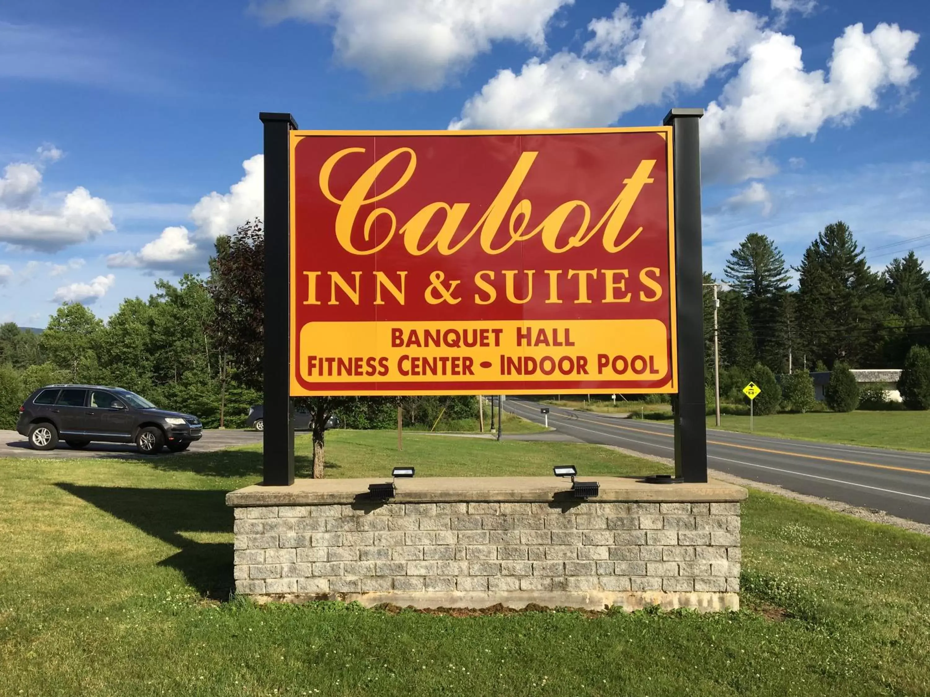 Property logo or sign in Cabot Inn & Suites