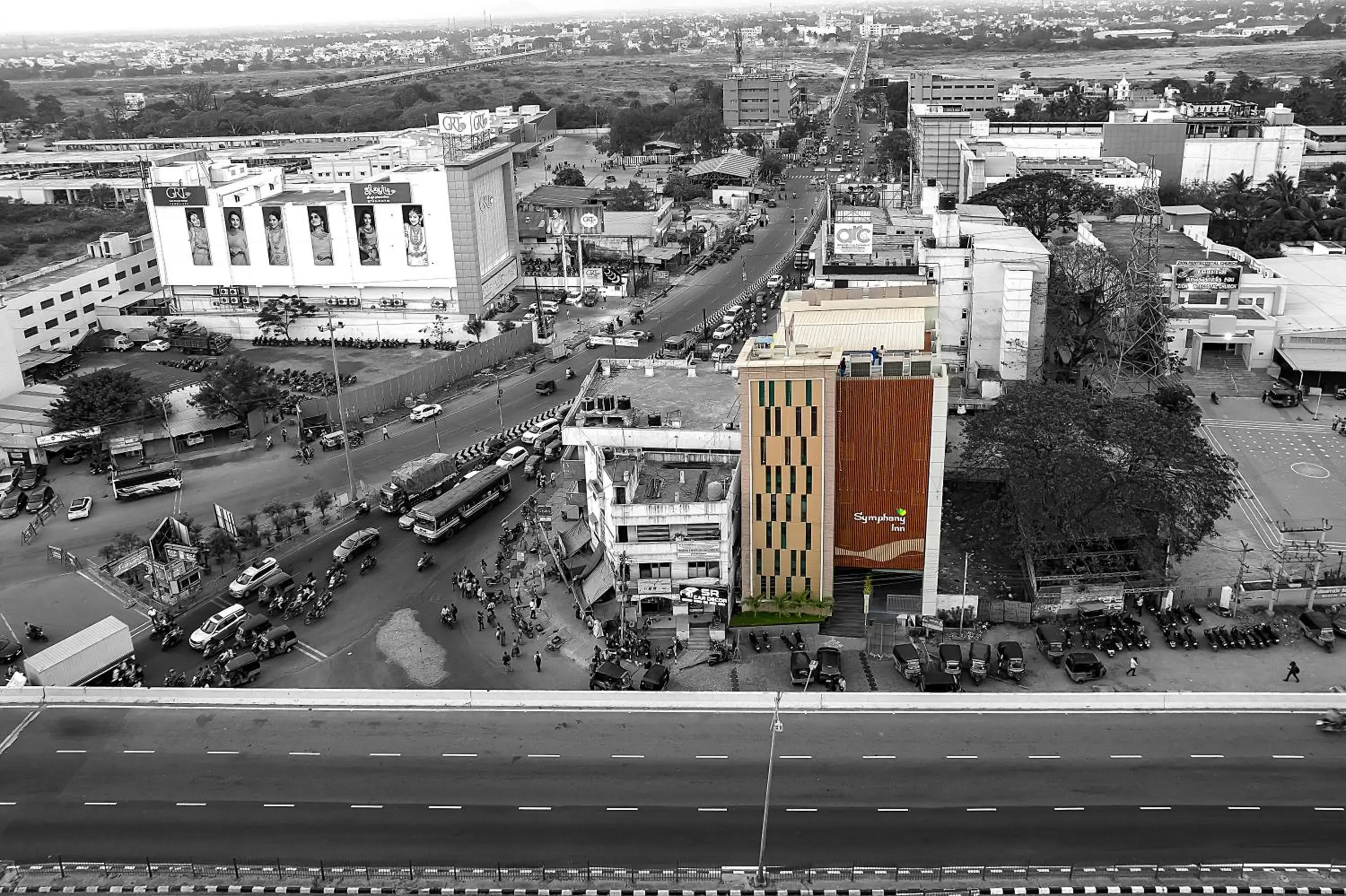 Property building in Symphony Inn Property building in Symphony Inn