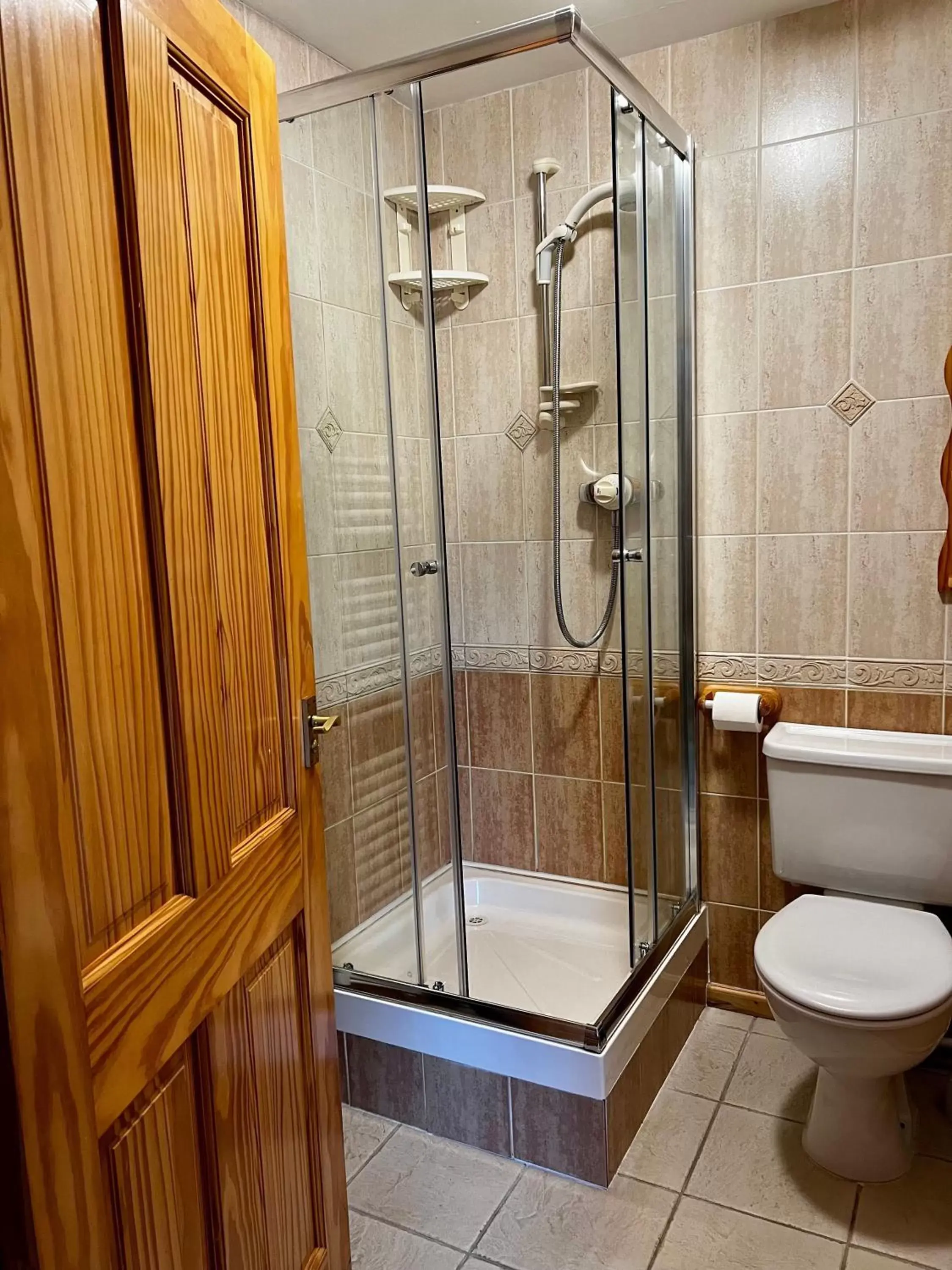 Shower, Bathroom in Errichel House and Cottages