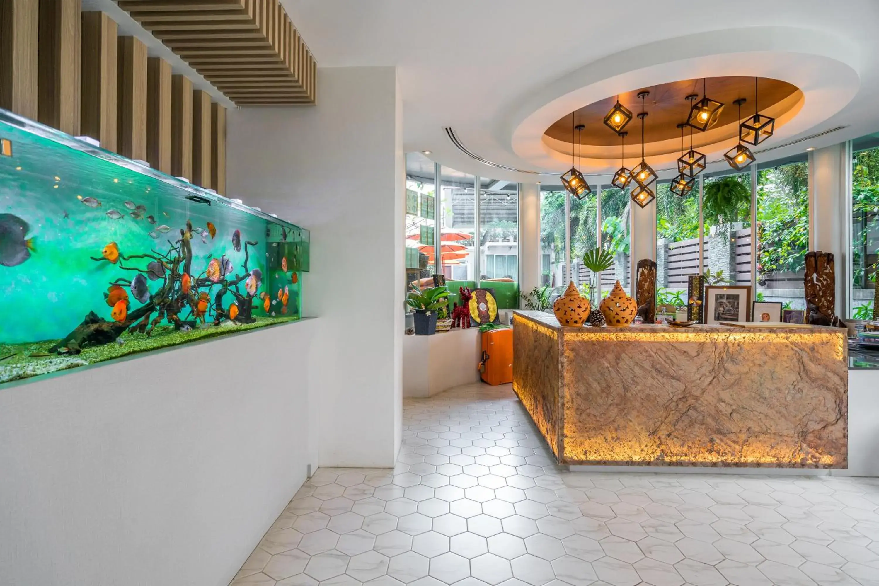 Lobby or reception in Baan Suwantawe Lobby or reception in Baan Suwantawe