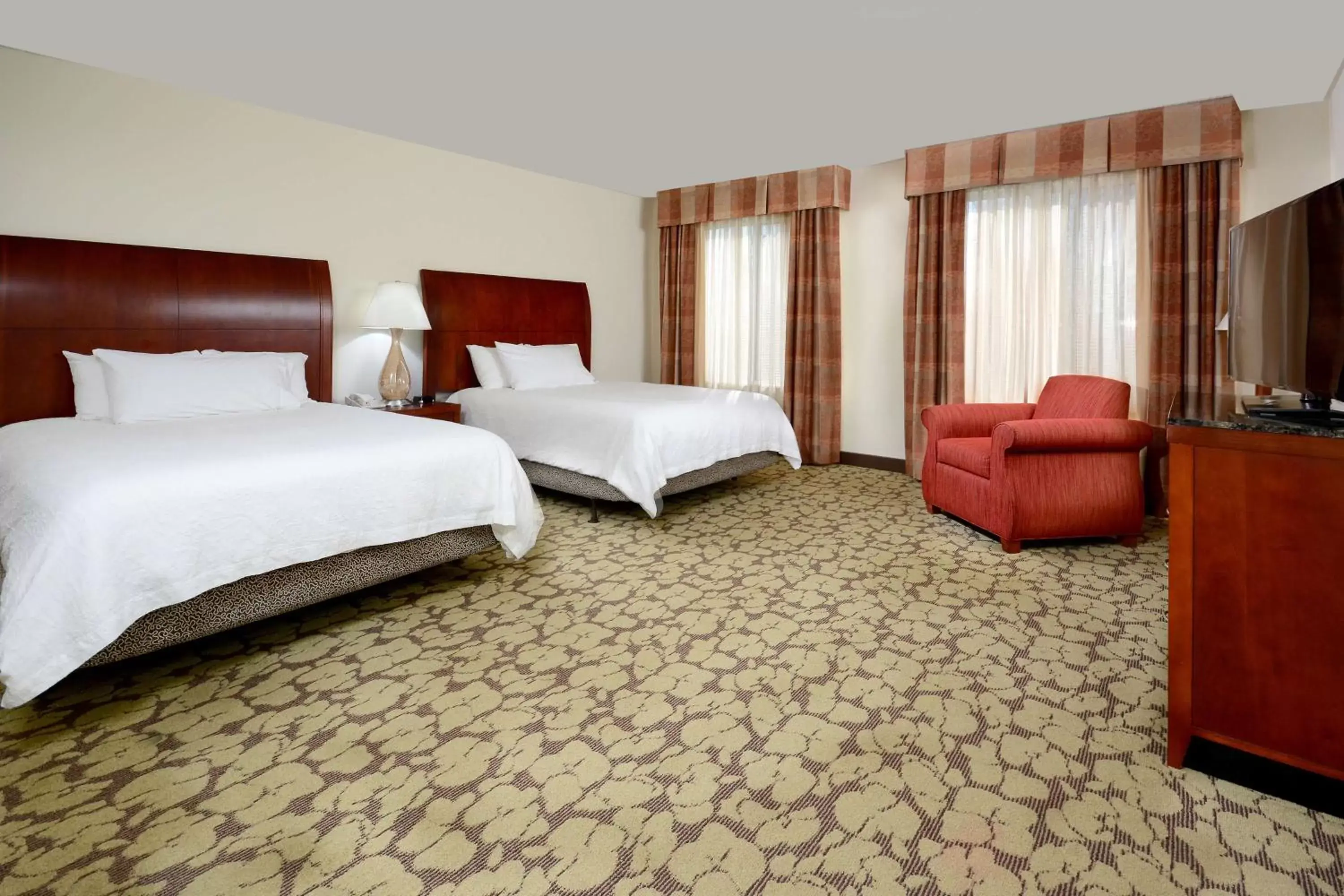 Bed in Hilton Garden Inn Greensboro