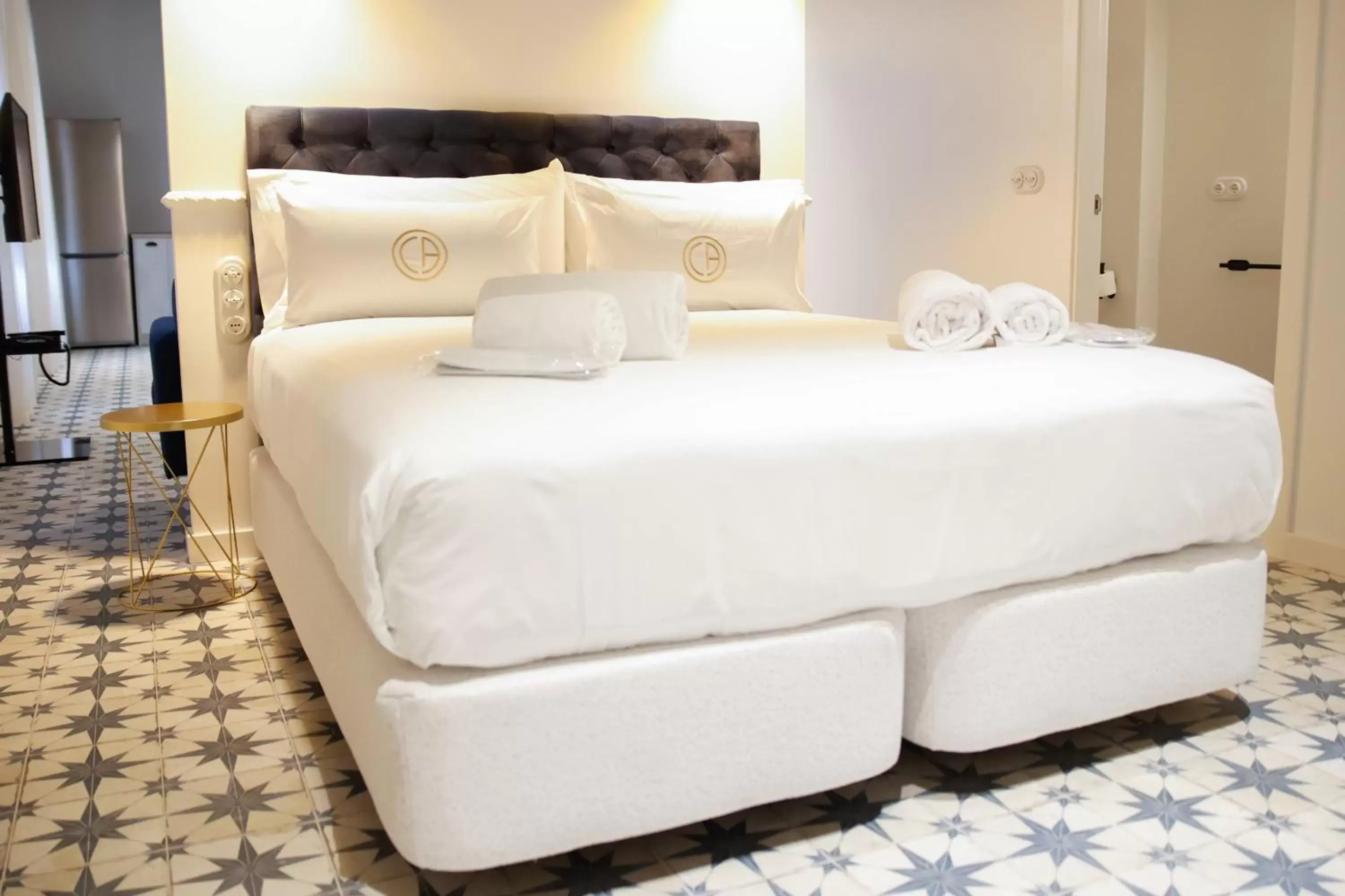 Bed in Casa Alberola Apartments