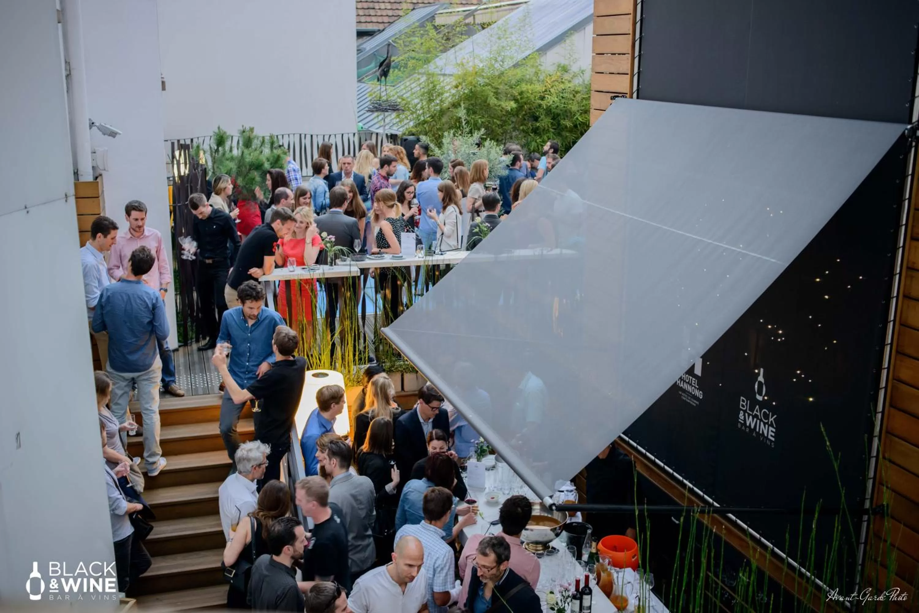 Patio in HANNONG Hotel & Wine Bar