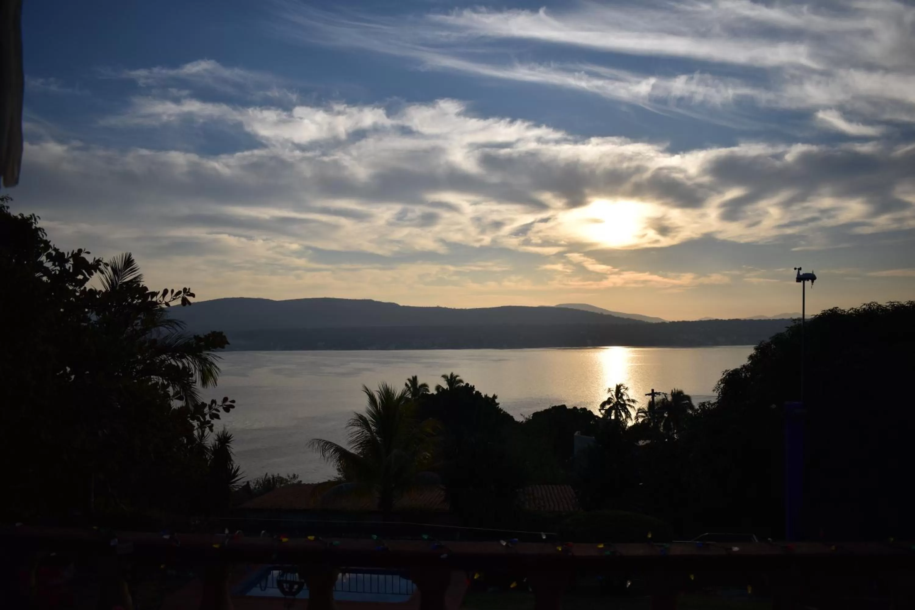 Sunset in La Casa de los Globos