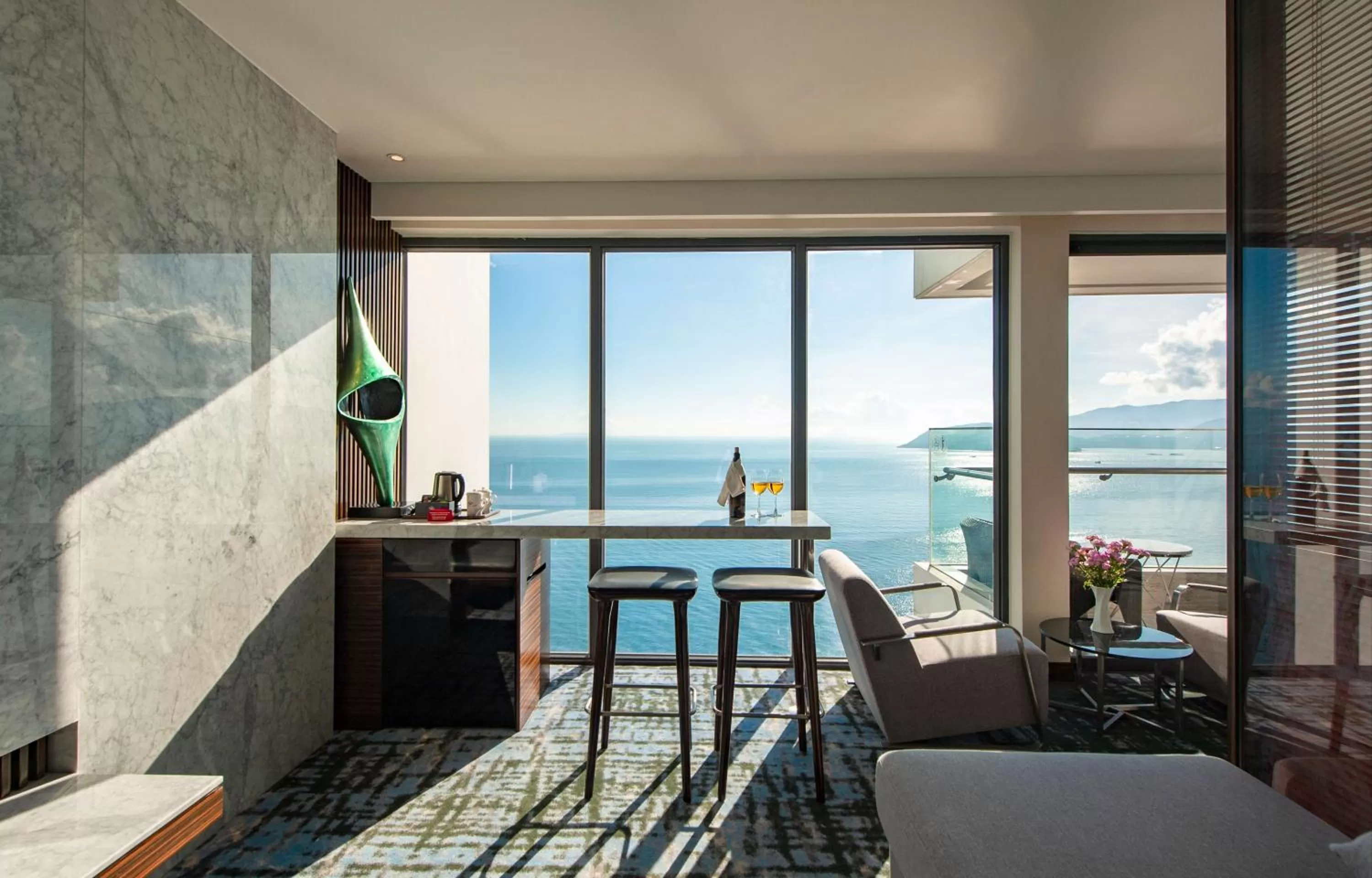 Seating area in Queen Ann Nha Trang Hotel