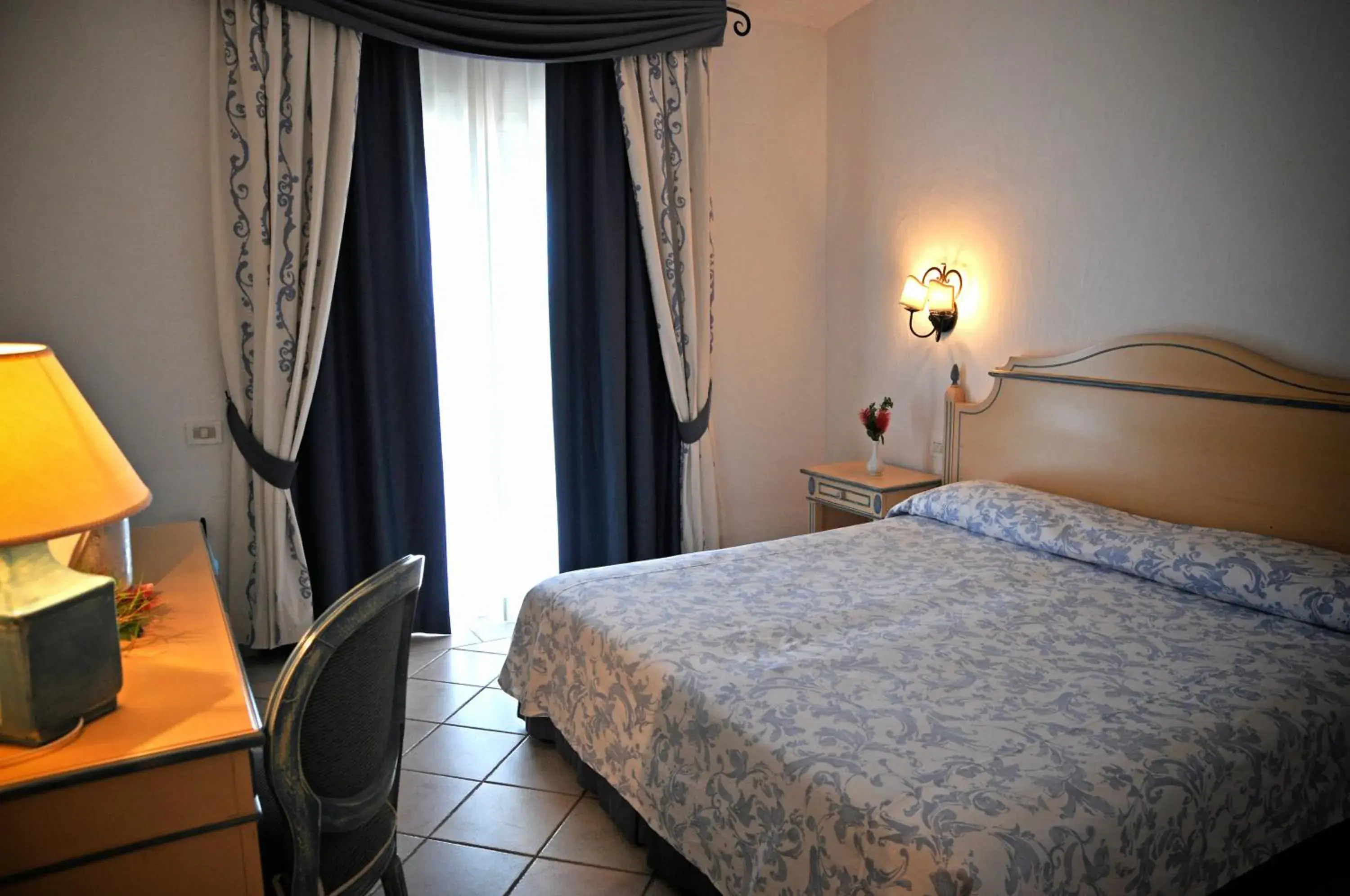 Bed in Grand Hotel In Porto Cervo
