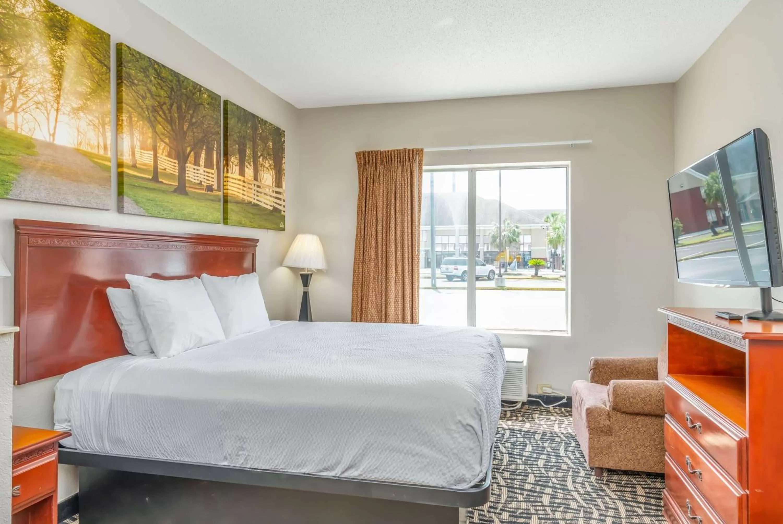 Photo of the whole room, Bed in Days Inn by Wyndham Coliseum Montgomery AL