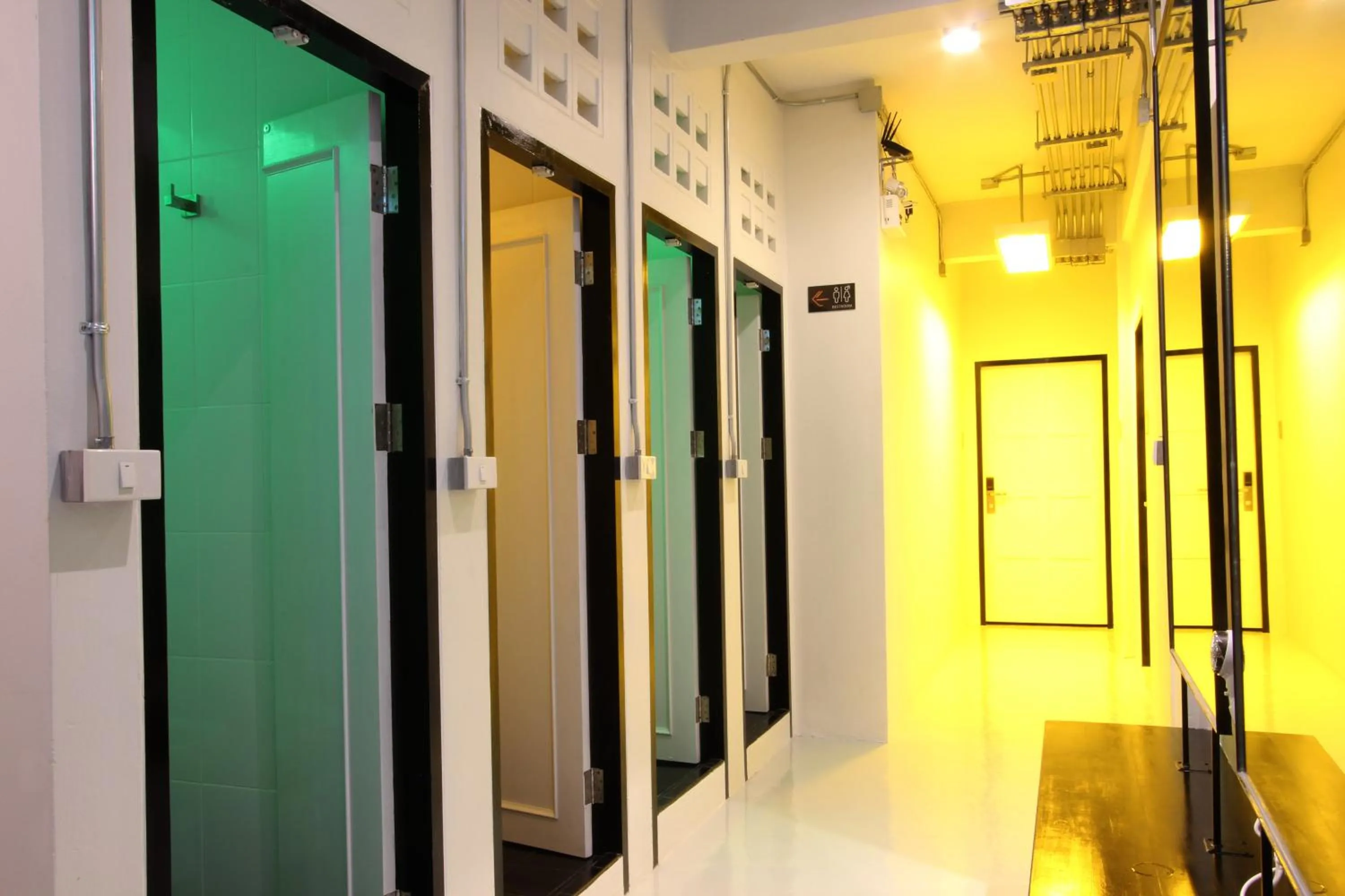 Bathroom in Diff Hostel