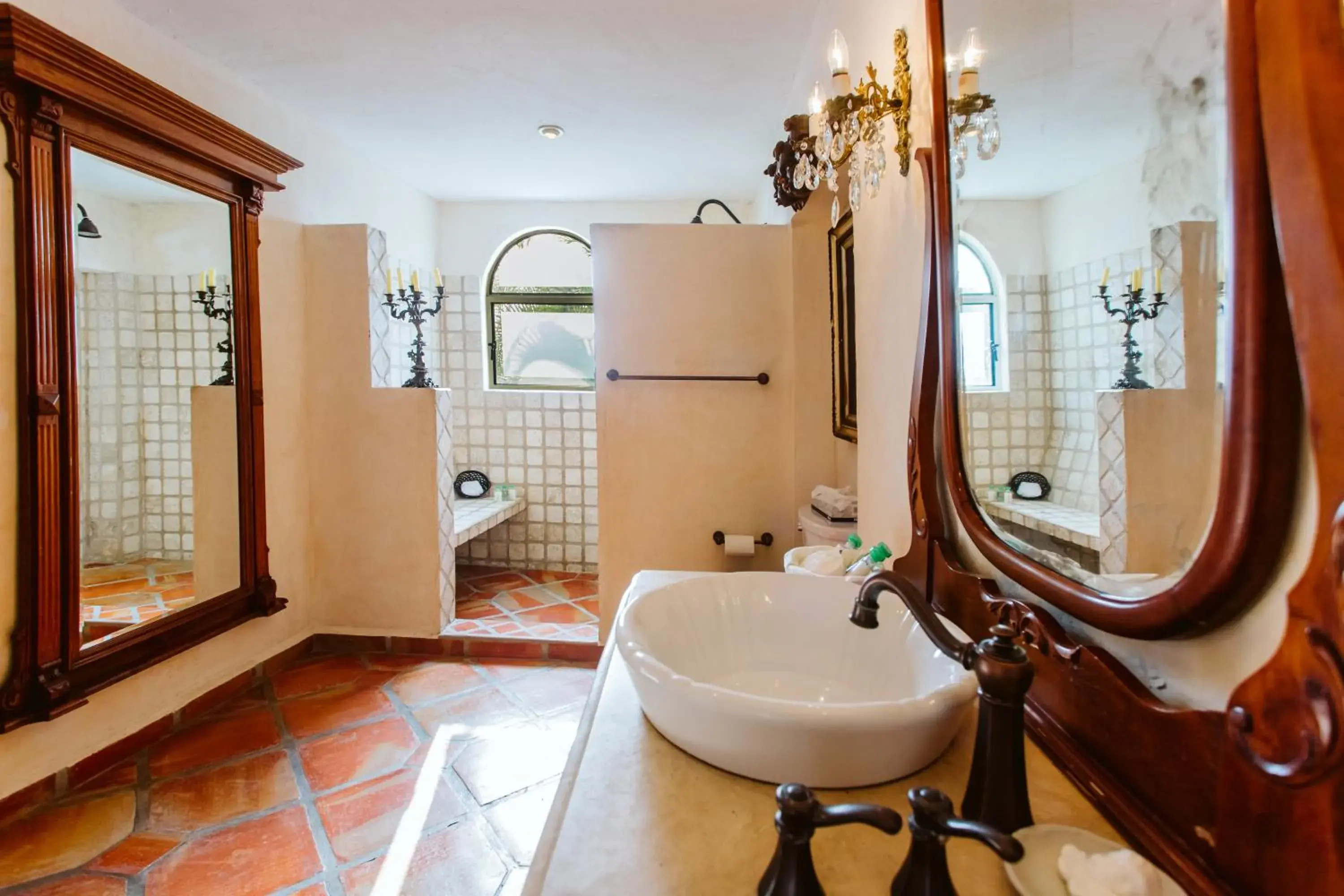 Bathroom in Hacienda San Angel