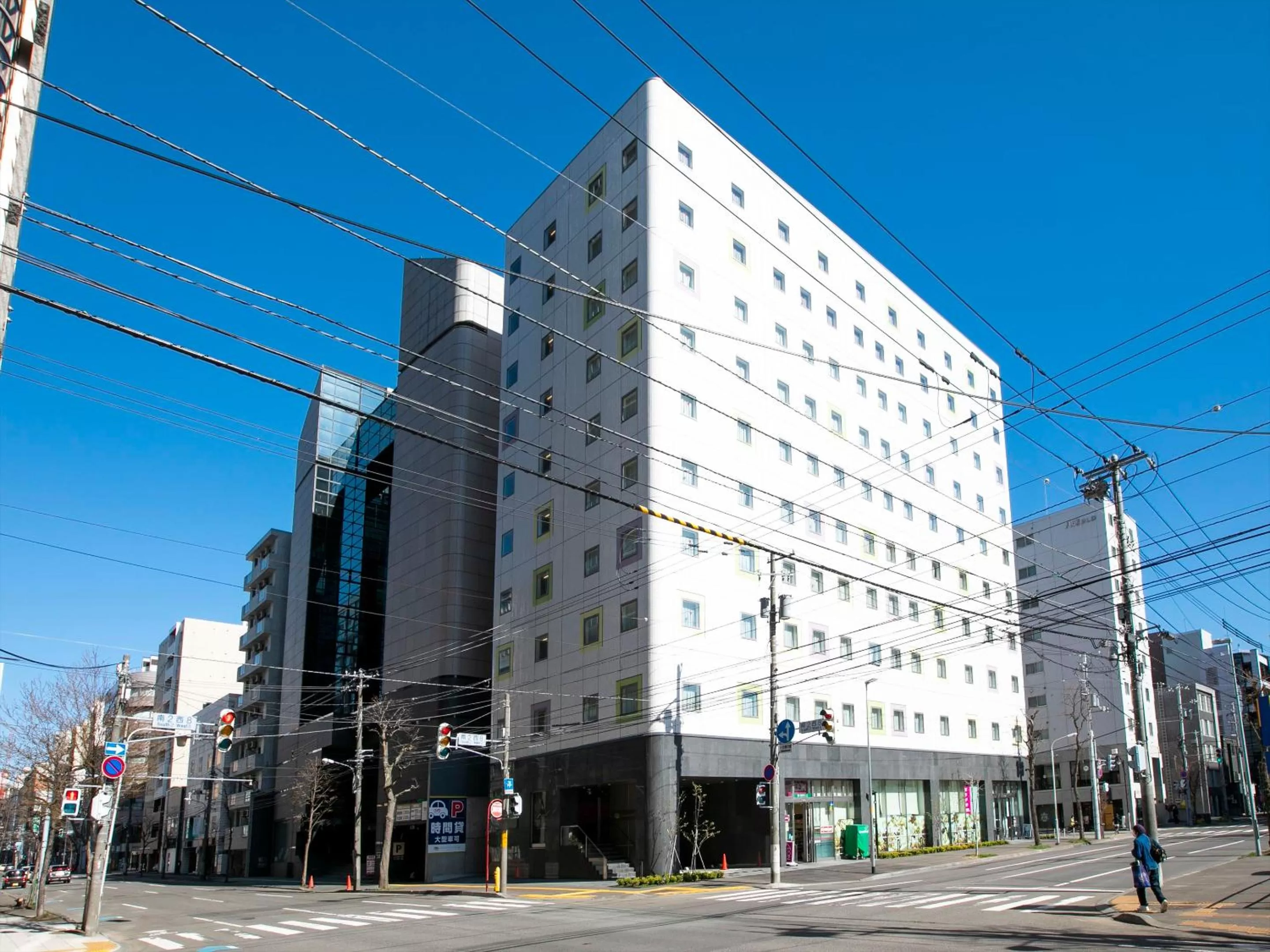 Property building in Tenza Hotel & SKYSPA at Sapporo Central