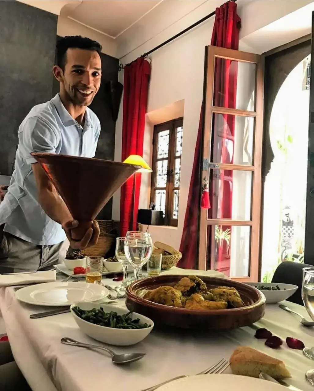 Staff, Food in Riad Dar Zaman