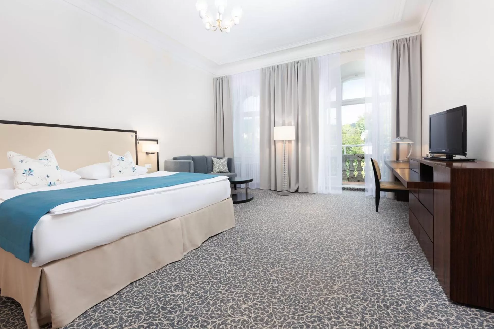 Photo of the whole room, Bed in OREA Spa Hotel Bohemia Mariánské Lázně