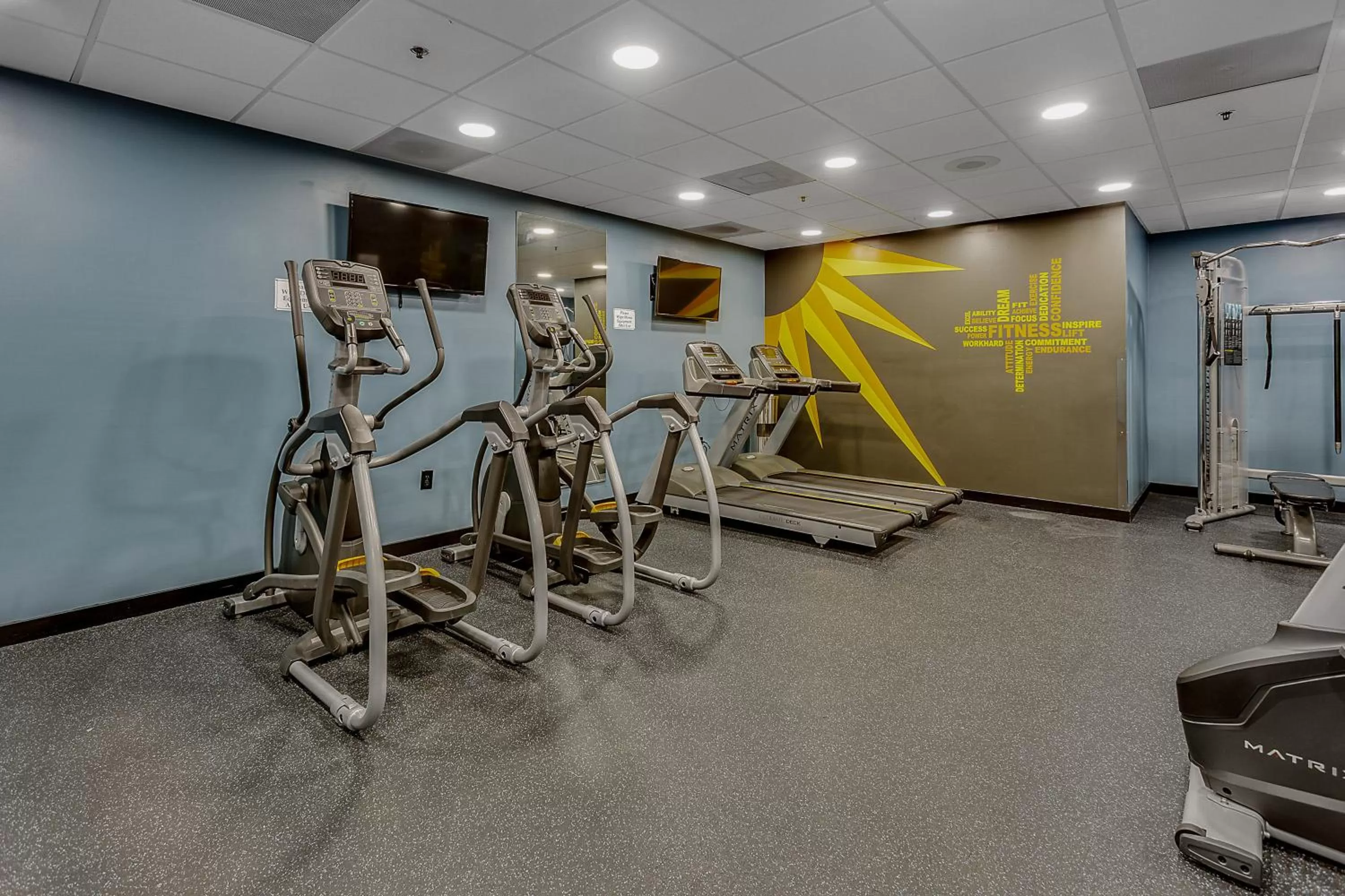 Fitness centre/facilities in La Quinta by Wyndham Clarksville