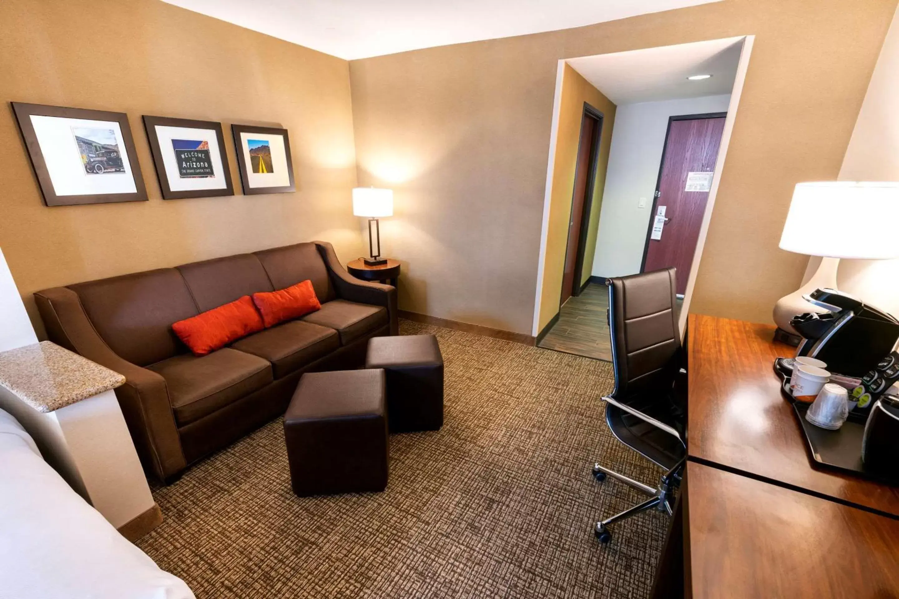 Bedroom, Seating Area in Comfort Suites Goodyear-West Phoenix