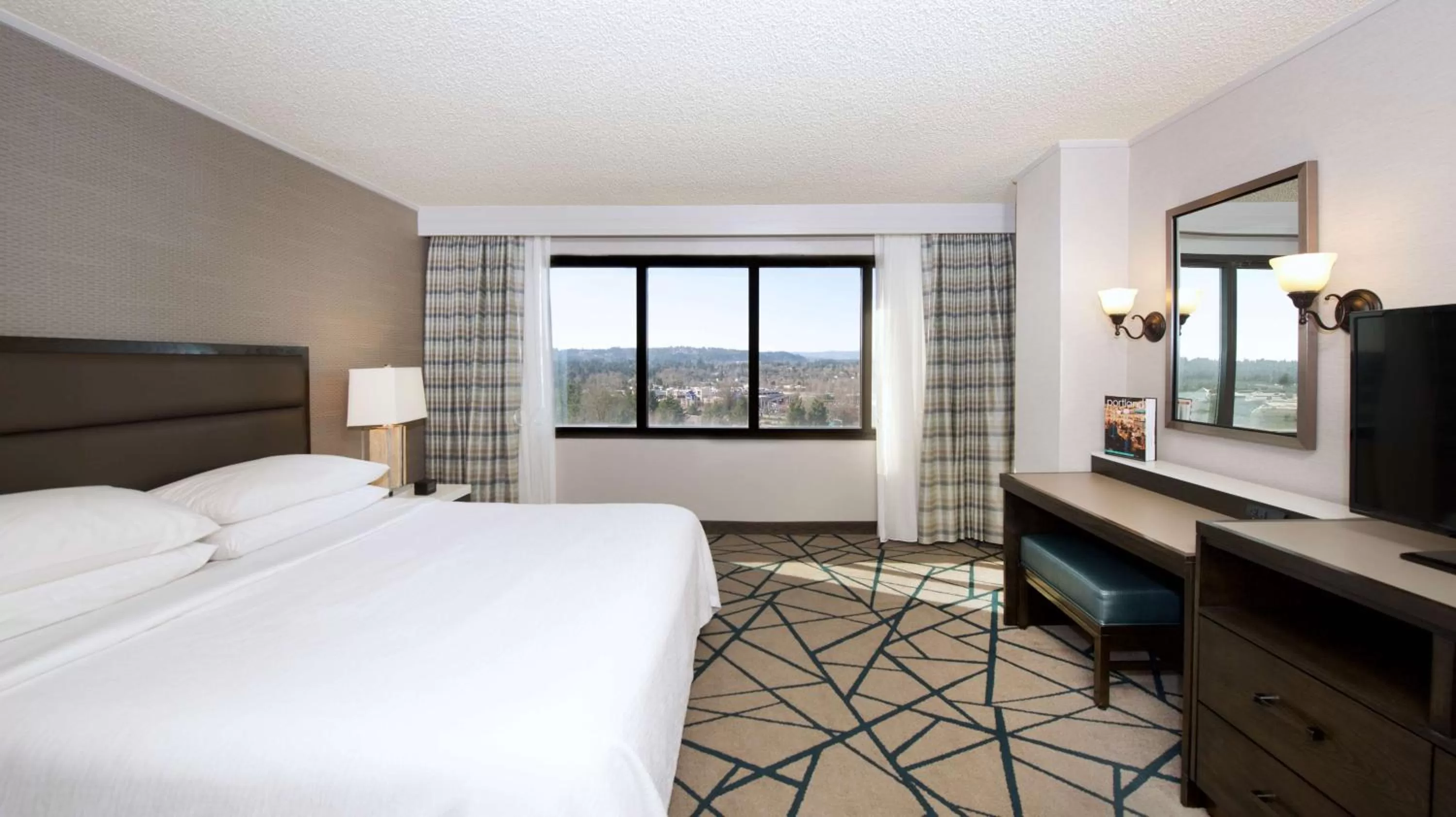 Bed in Embassy Suites by Hilton Portland Tigard