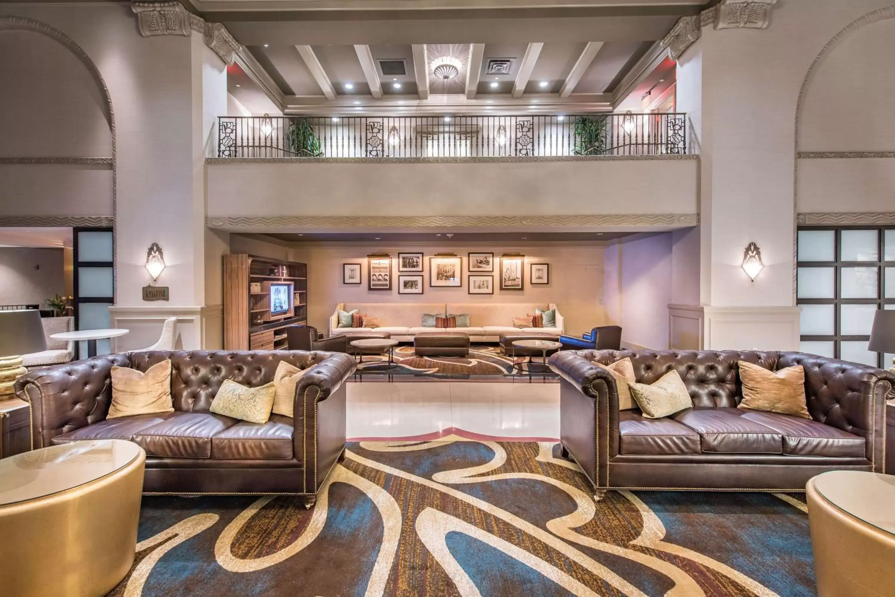 Lobby or reception, Seating Area in Hilton Baton Rouge Capitol Center