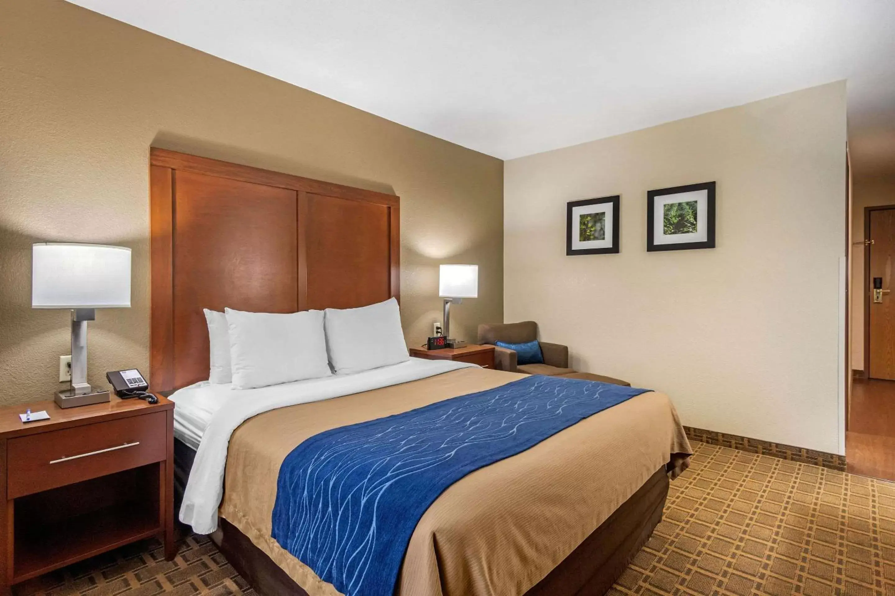 Photo of the whole room, Bed in Comfort Inn & Suites Springfield I-44