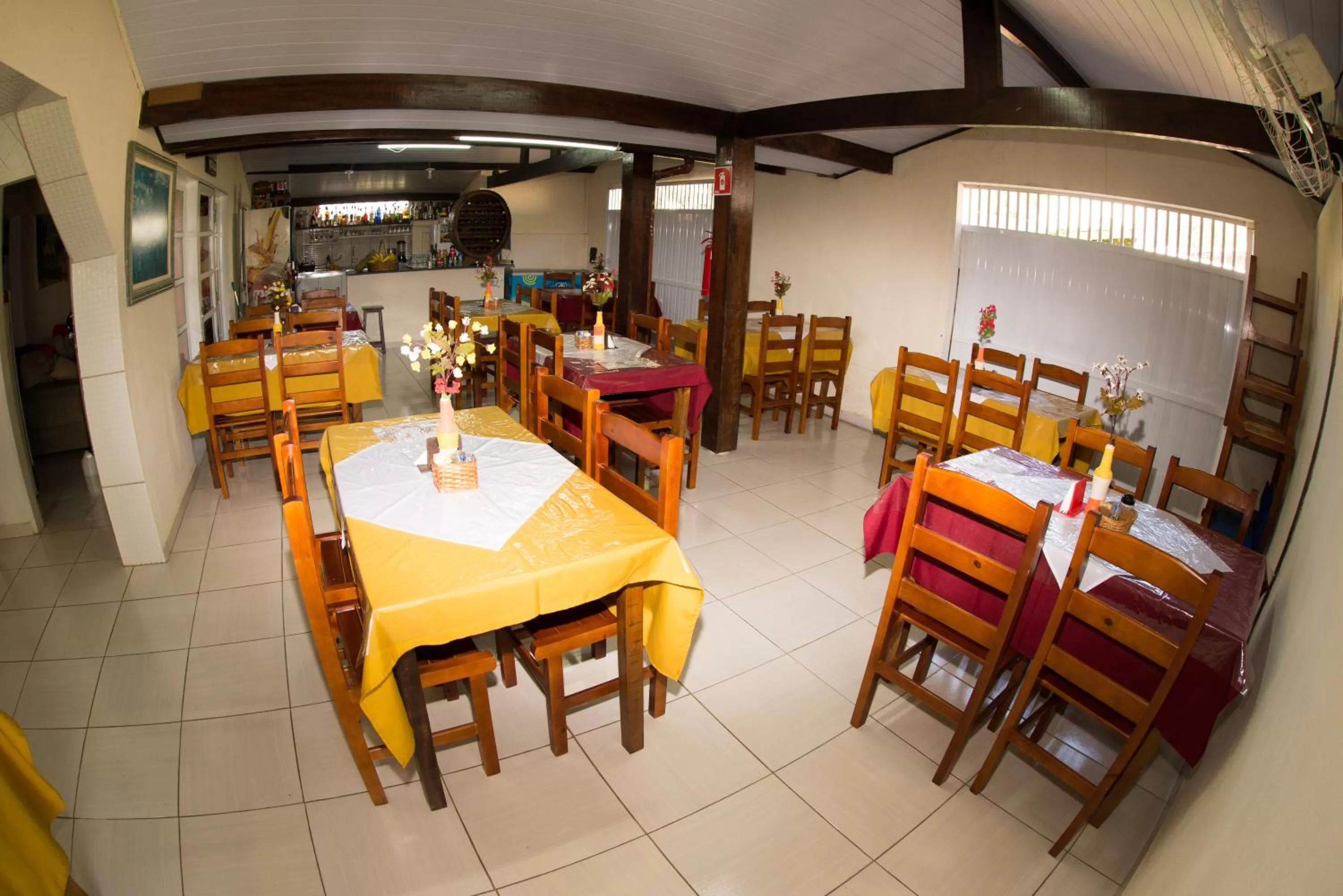 Restaurant/places to eat in Pousada Viva Ubatuba
