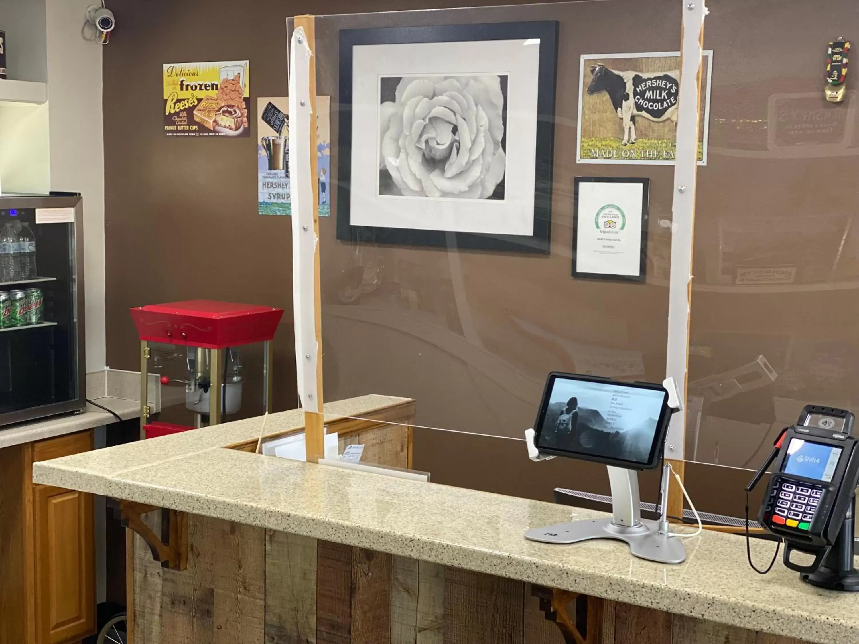 Lobby or reception in White Rose Motel - Hershey Lobby or reception in White Rose Motel - Hershey