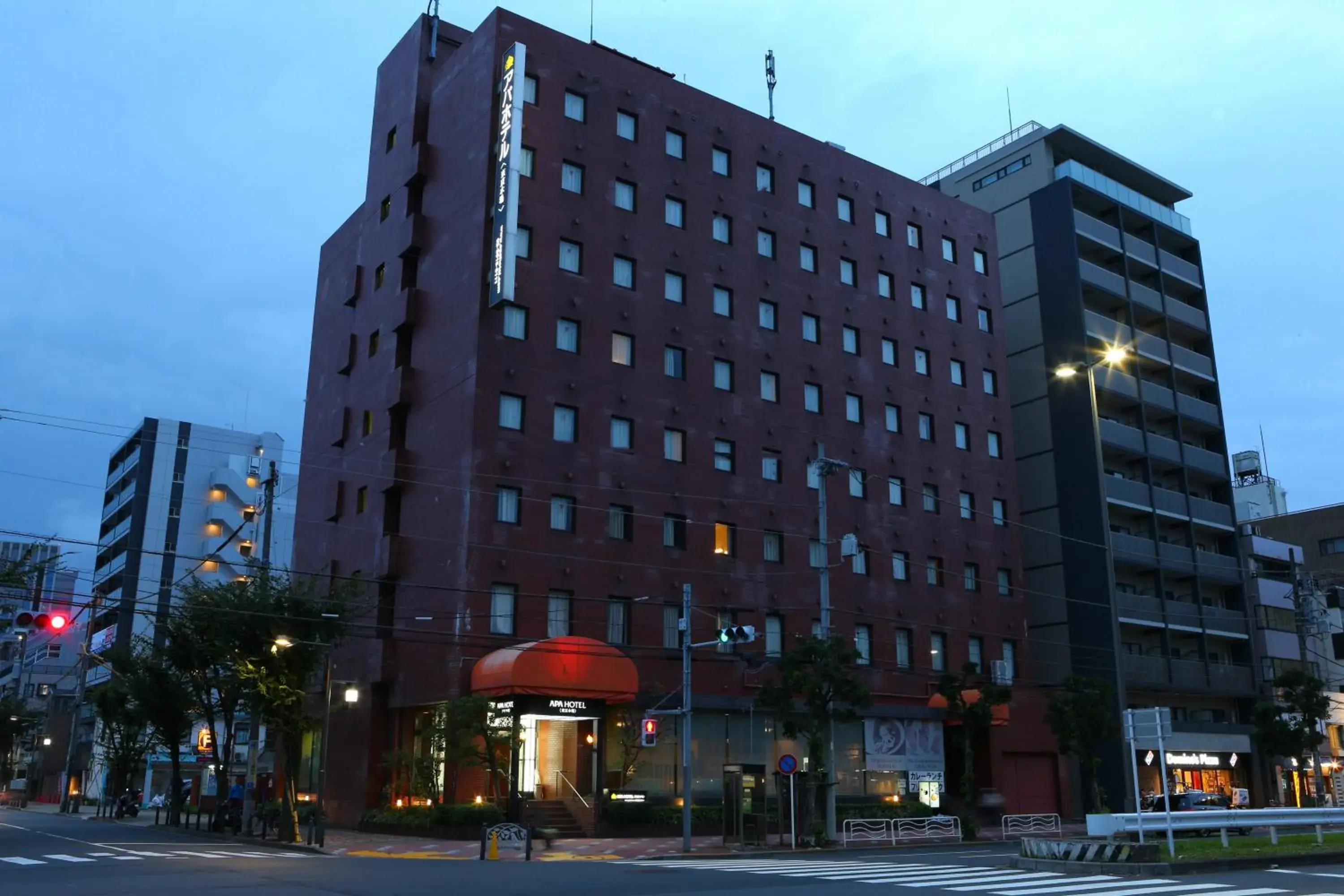 Facade/entrance, Property Building in APA Hotel Tokyo Kiba