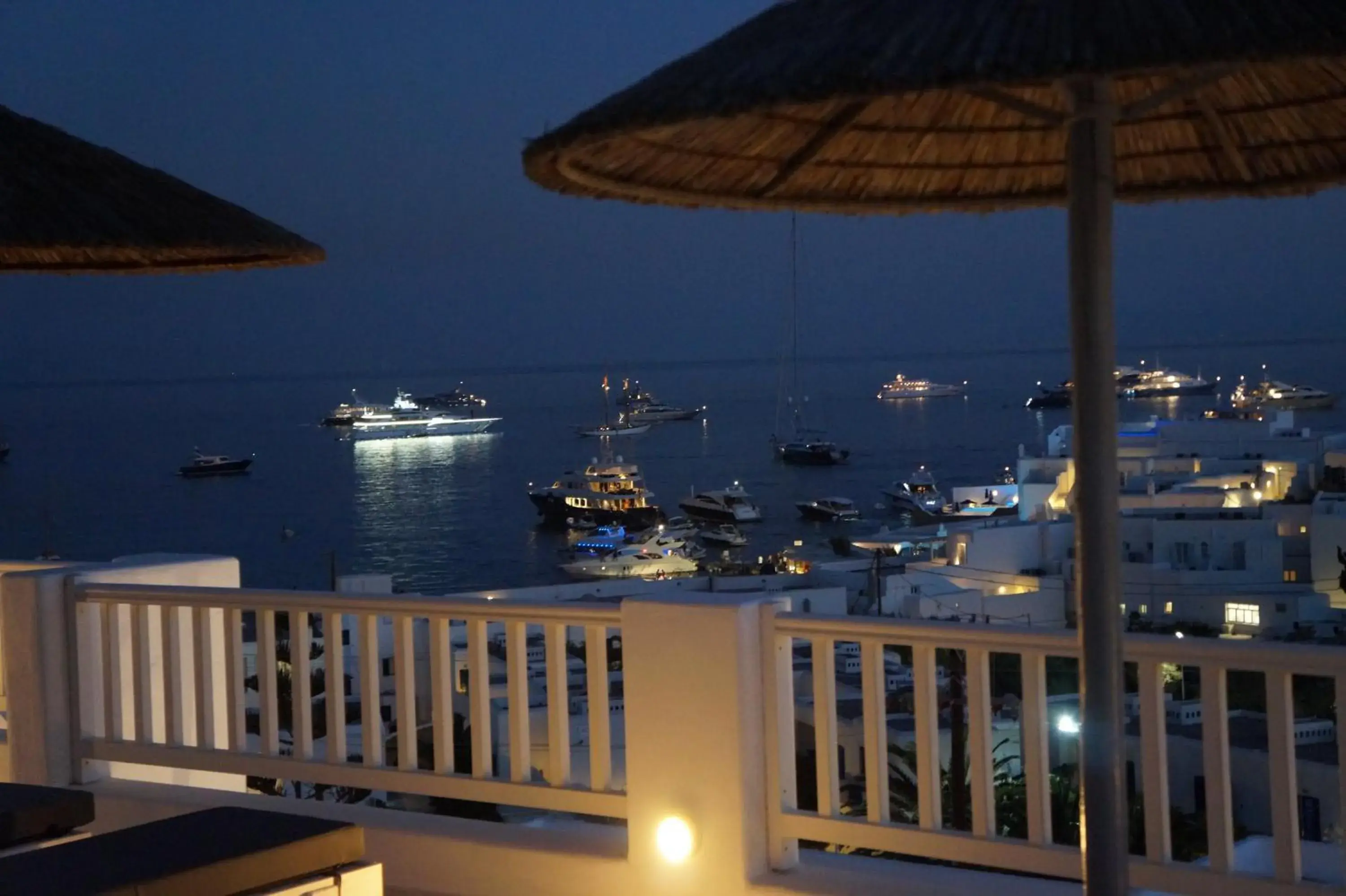 Balcony/Terrace in The George Hotel Mykonos