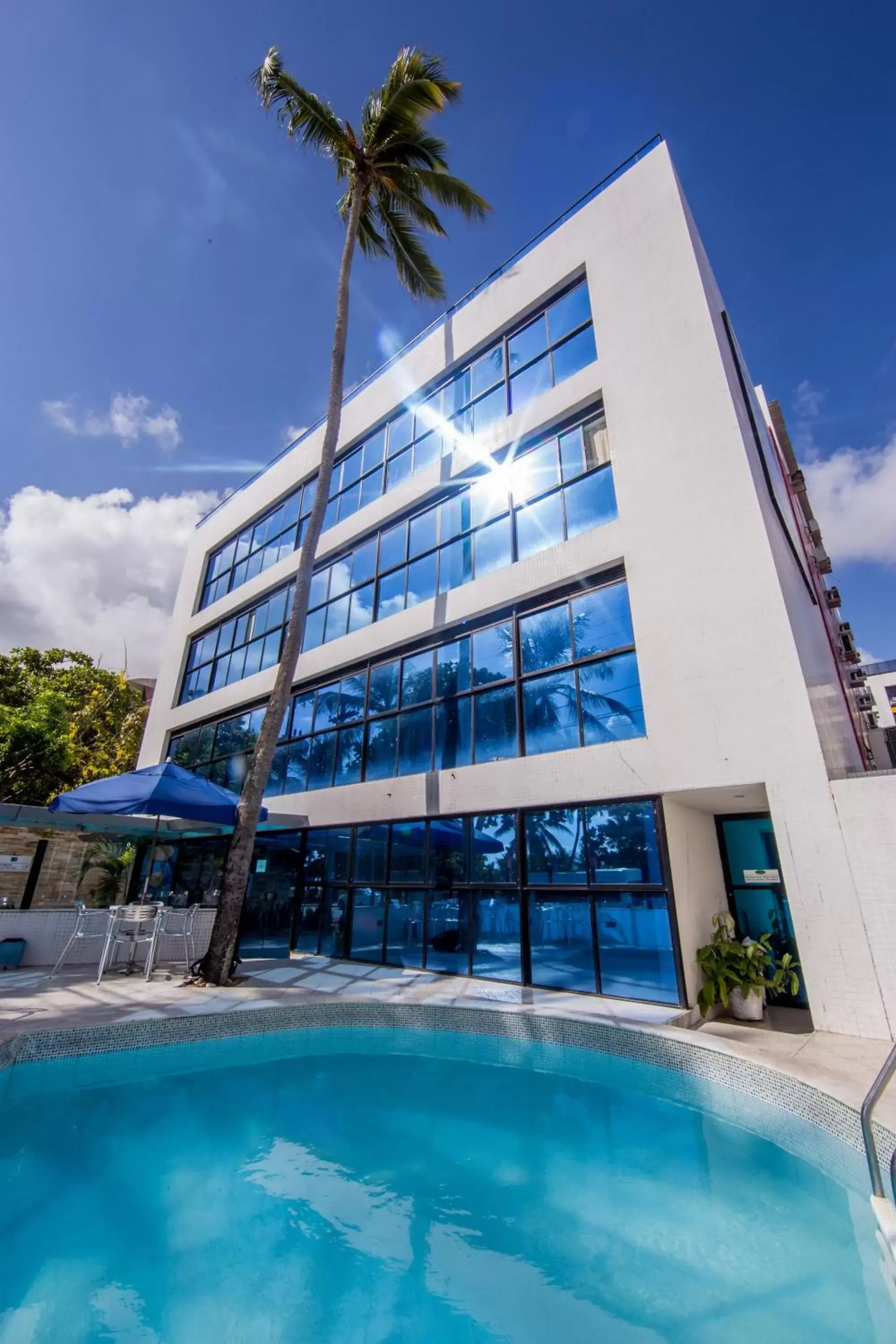 Facade/entrance, Swimming Pool in VOA Ambassador Flat