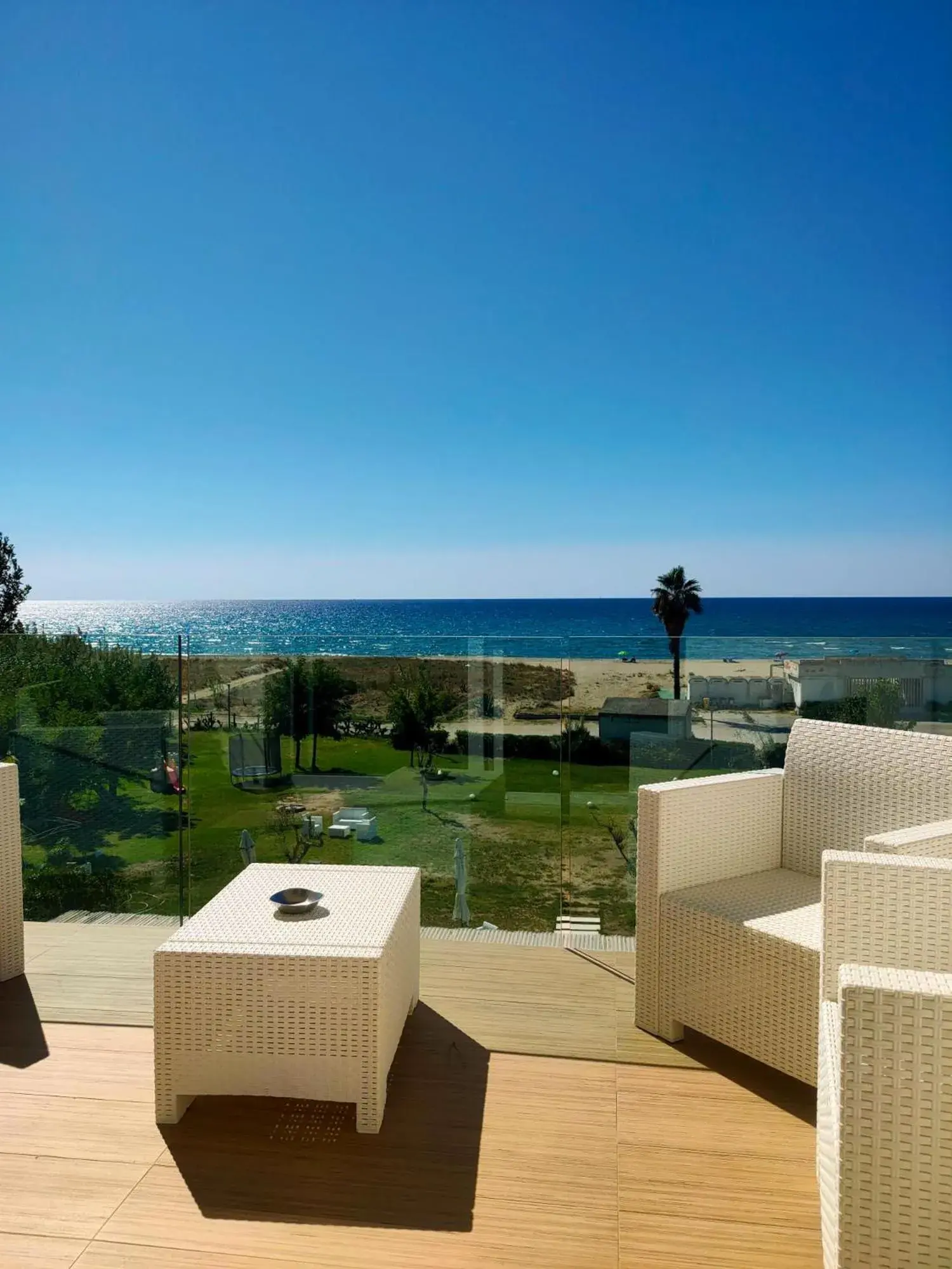 Balcony/Terrace in Hotel Artemide Mare