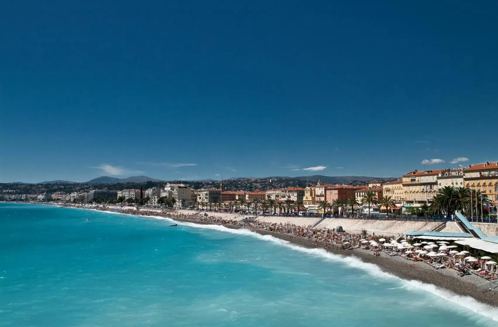 Beach, Bird's-eye View in Citotel Tiercé Beach Hotel