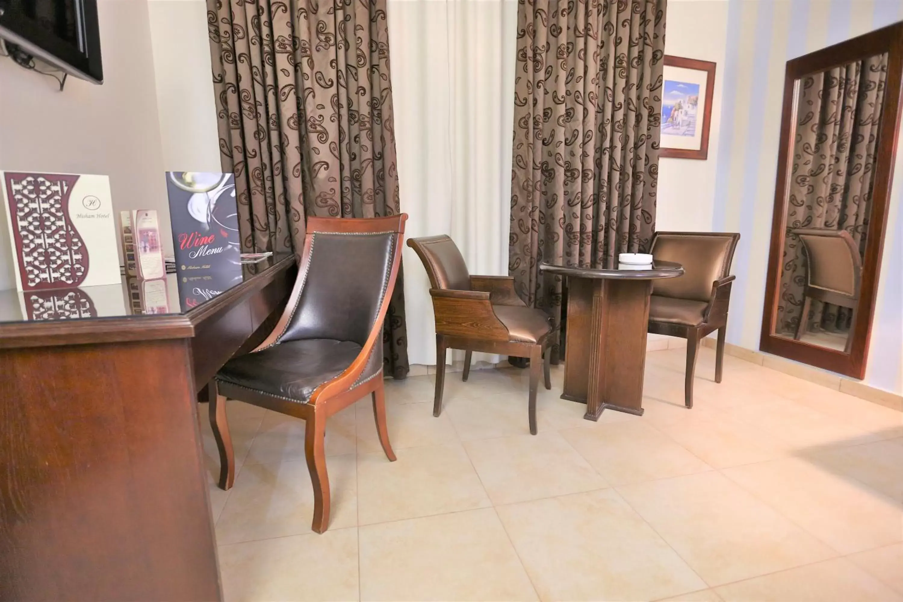 Seating Area in Hisham Hotel