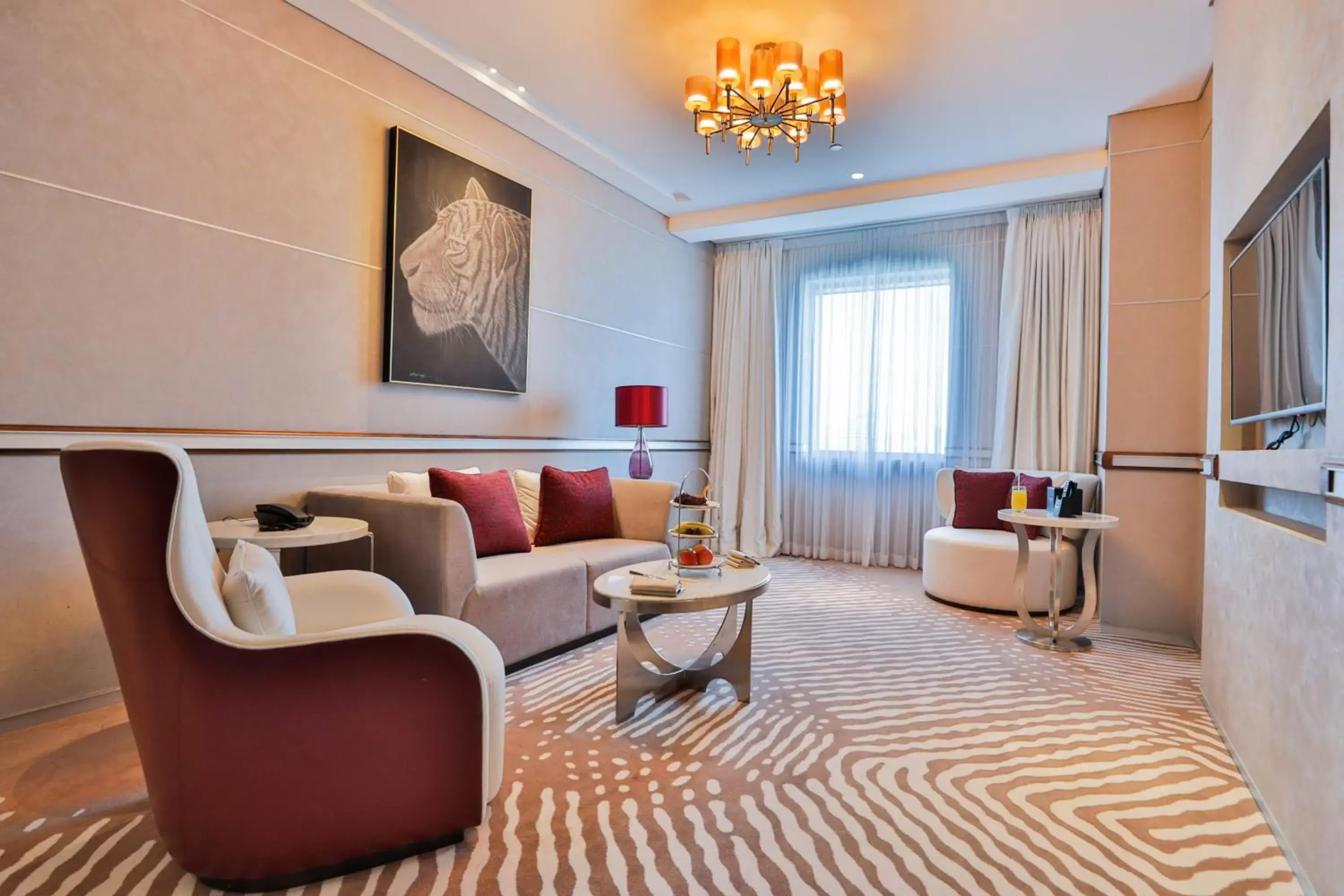 Living room, Seating Area in VIP Hotel Doha Qatar