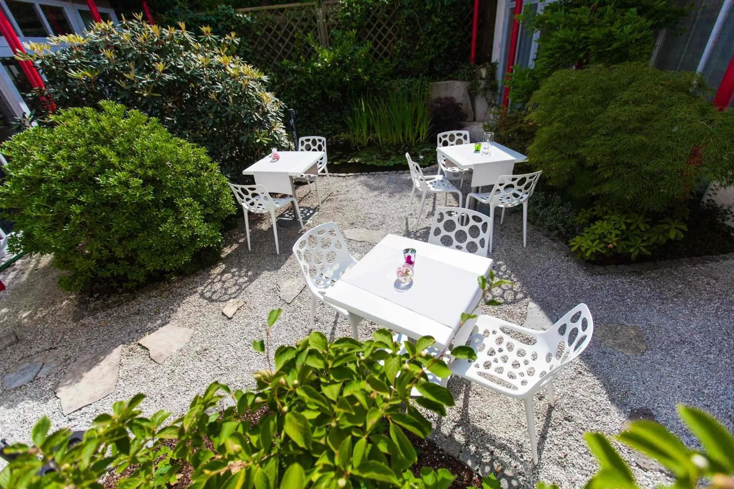 Patio in Boutique-Hotel Villa Anna