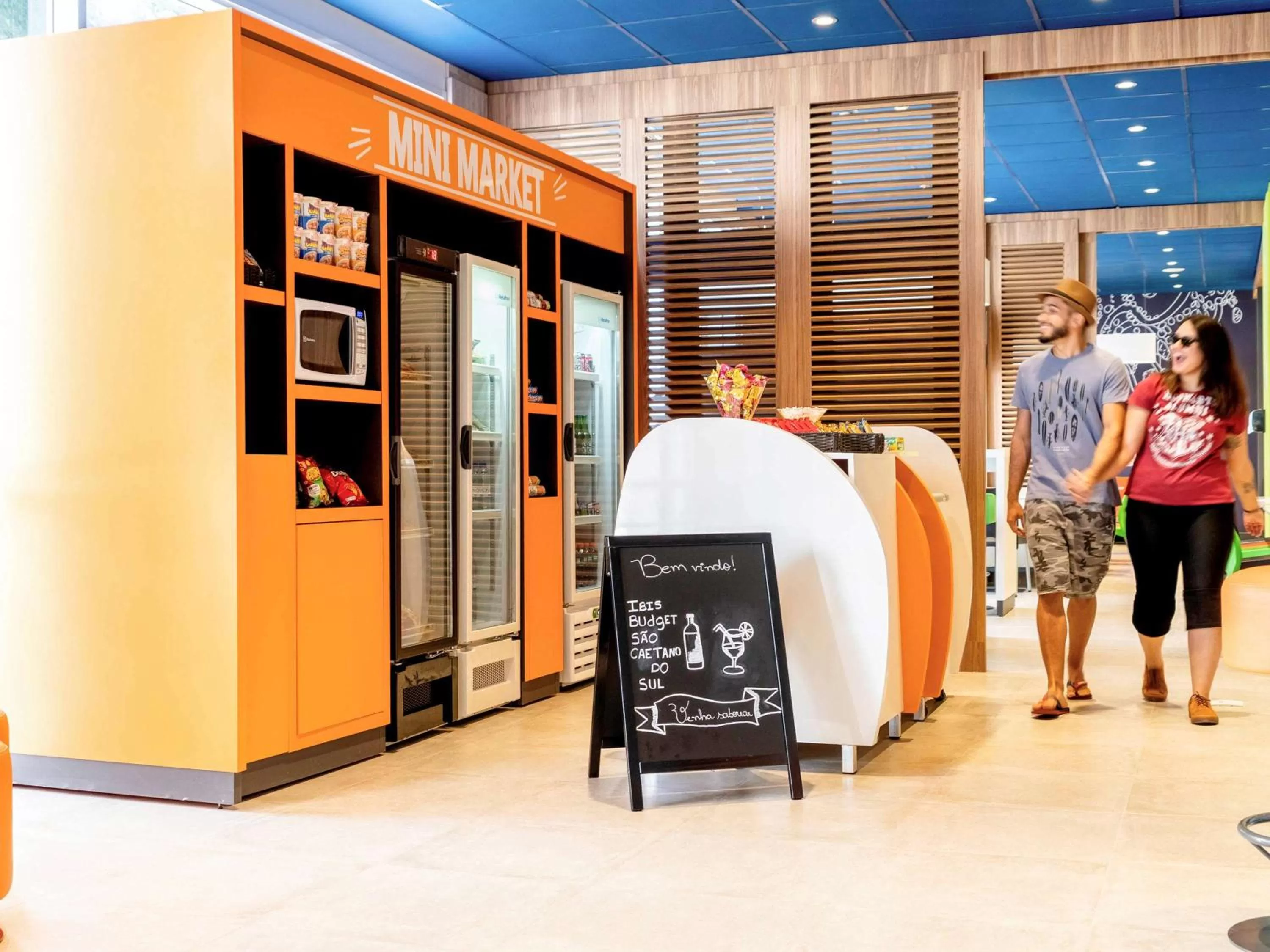 Lobby or reception in ibis budget Sao Caetano