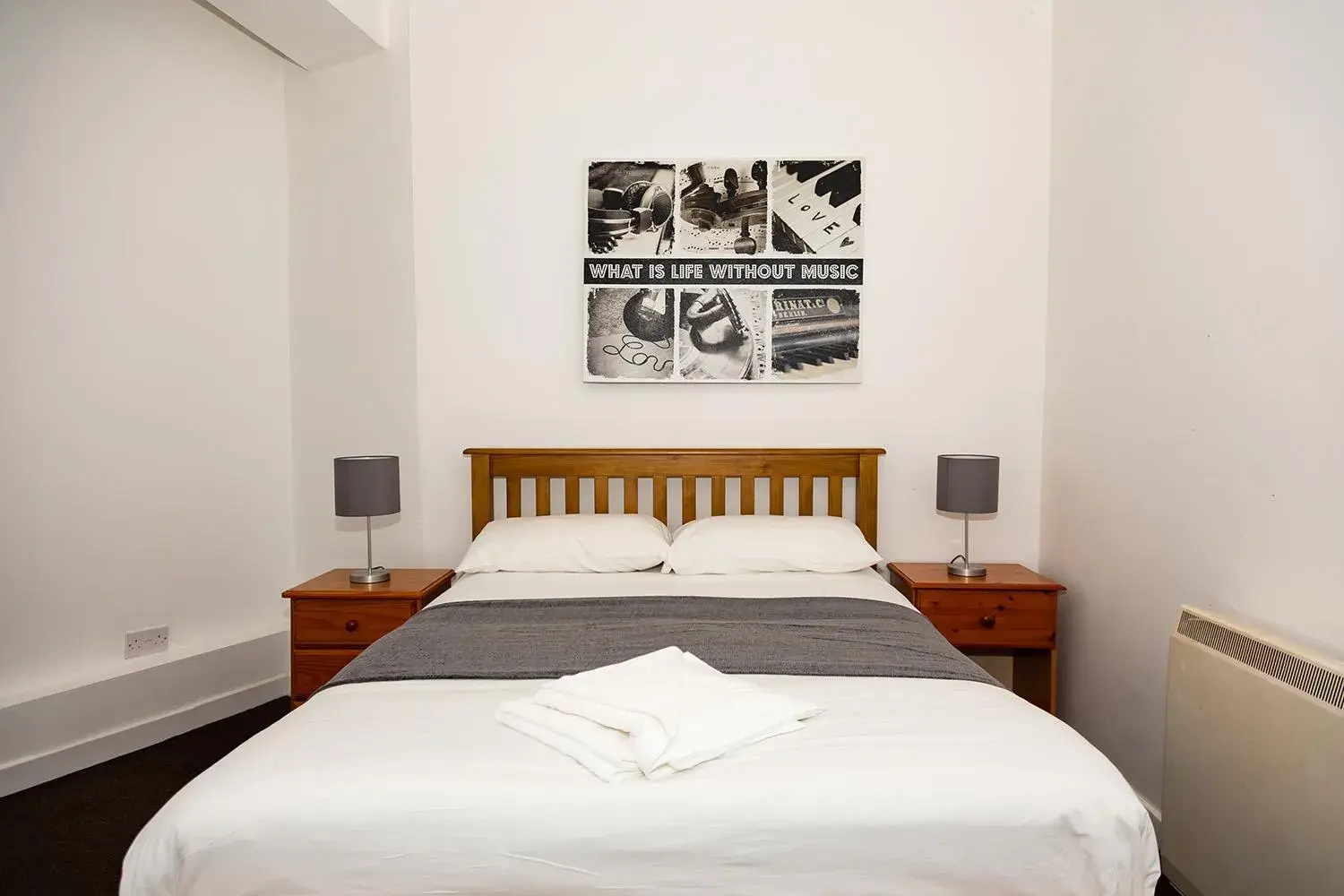 Bedroom in Alexander Apartments Powdene House