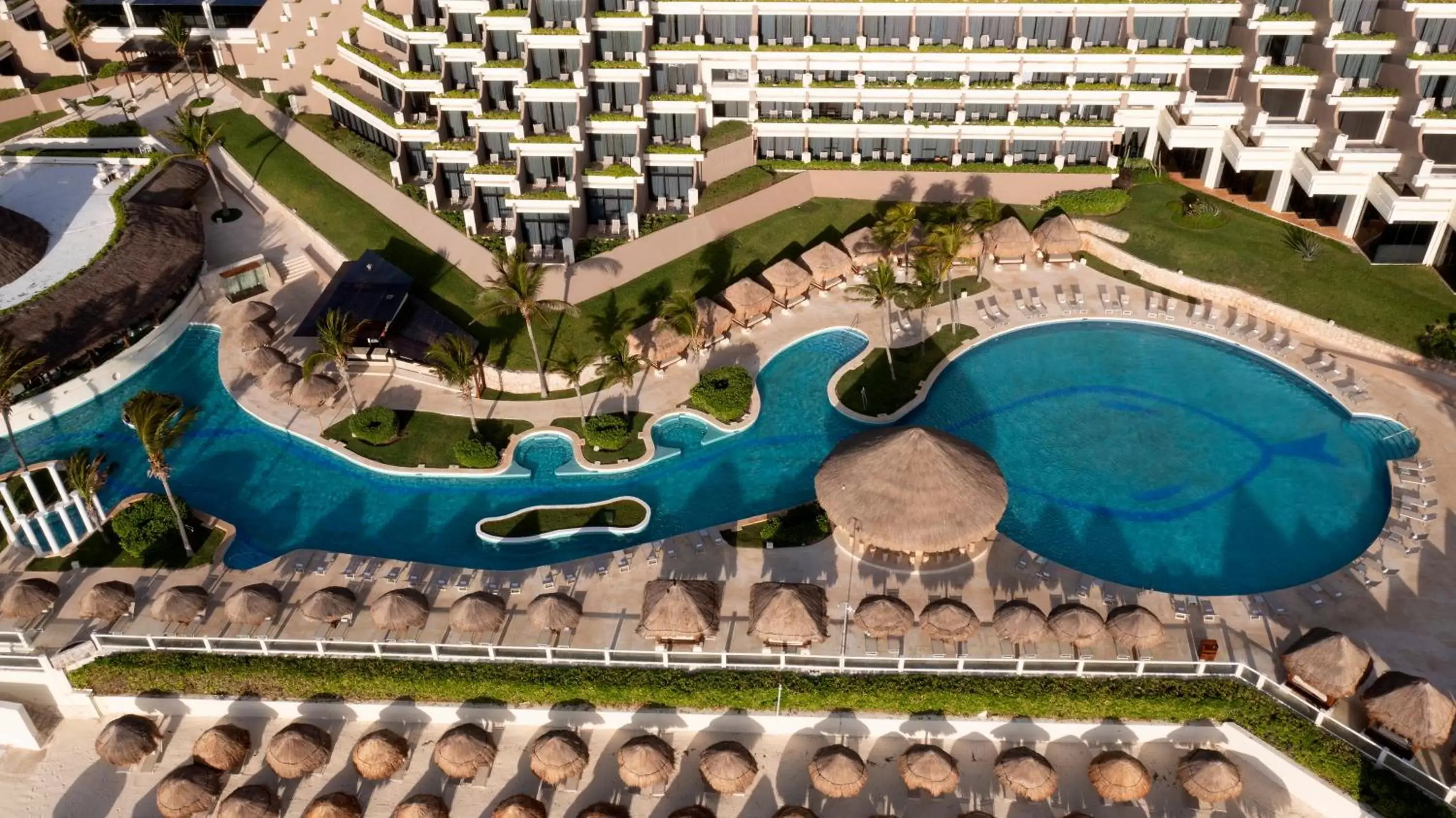 Property building, Pool View in Paradisus Cancun All Inclusive
