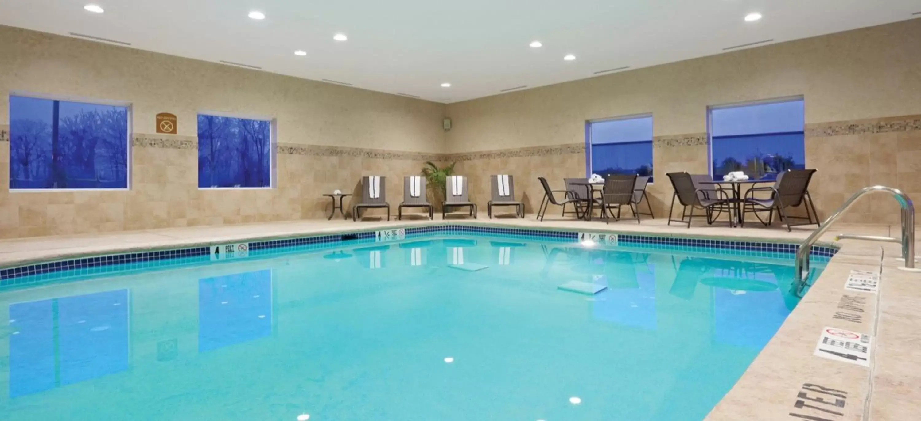 Swimming Pool in Holiday Inn Express Evansville - West, an IHG Hotel