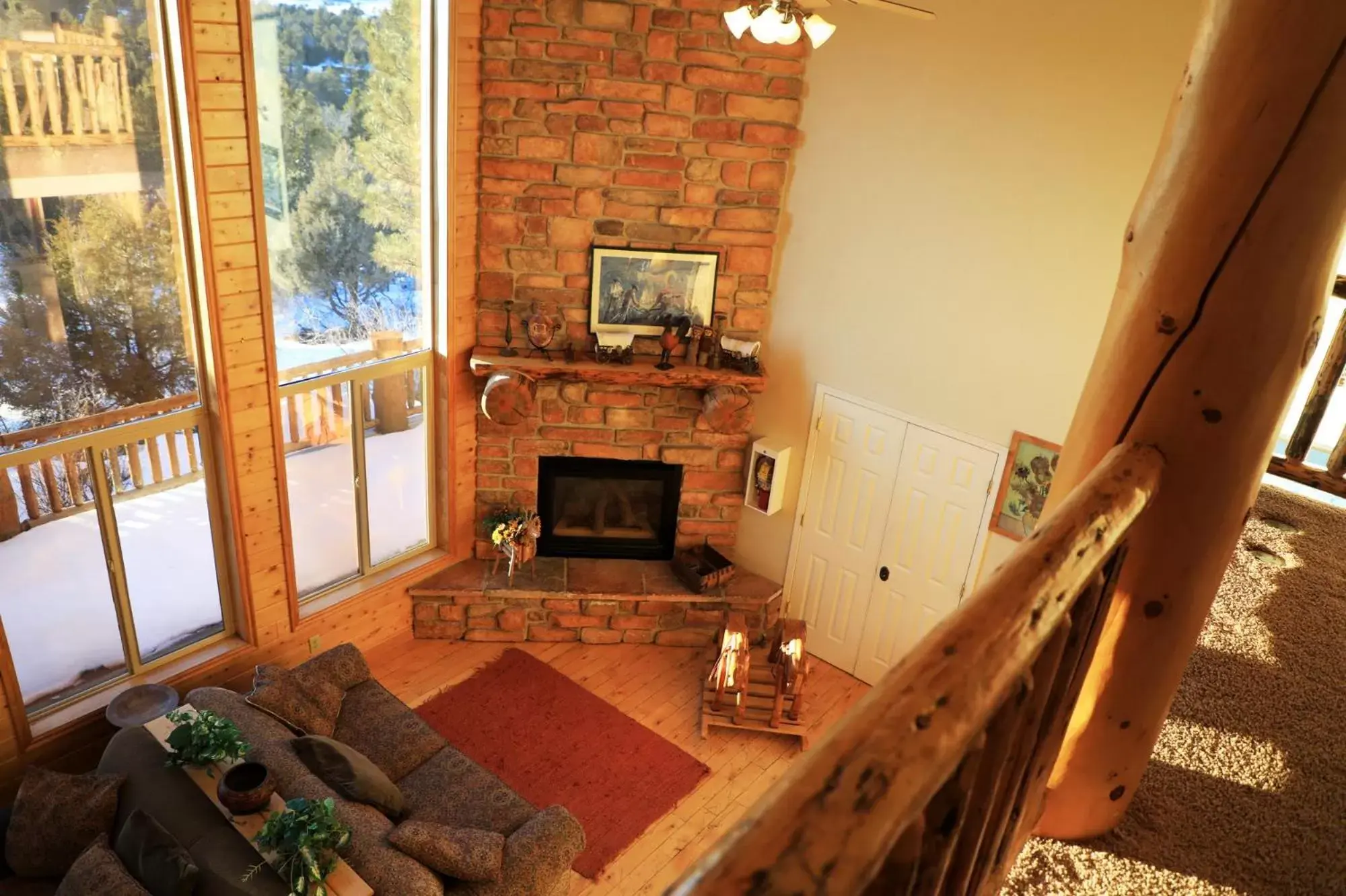 Seating Area in Zion Ponderosa Ranch Resort