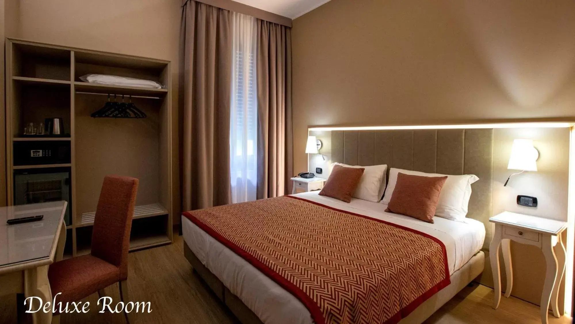 Bed in Hotel Villa Malpensa