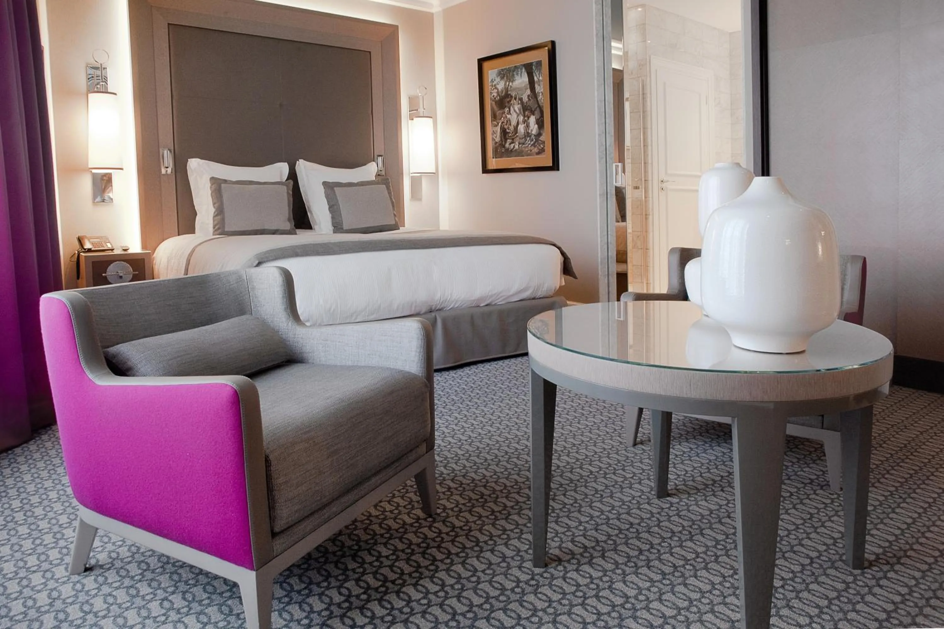 Bedroom in Hôtel Alchimy