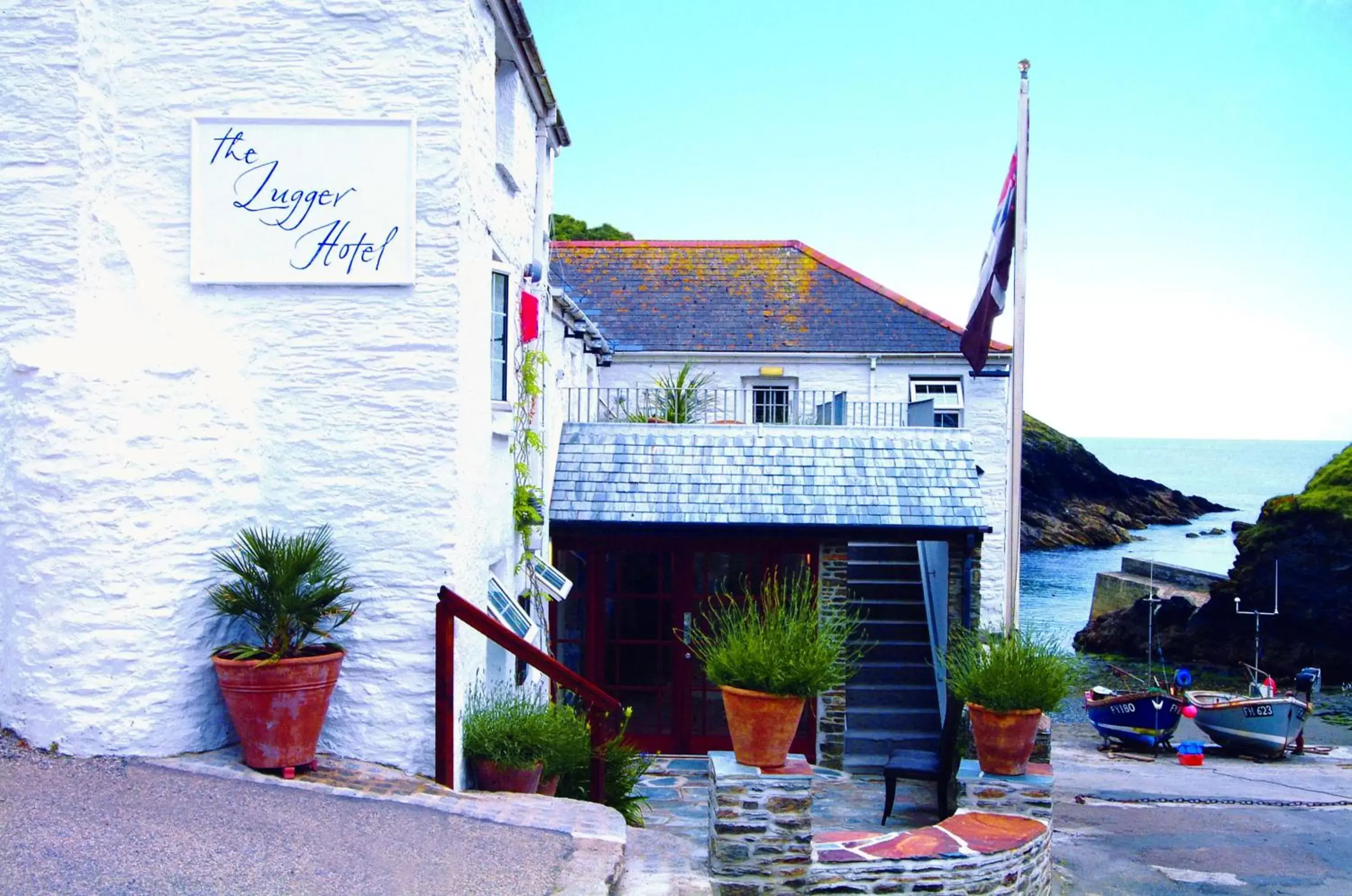 Facade/entrance in Lugger Hotel ‘A Bespoke Hotel’ Facade/entrance in Lugger Hotel ‘A Bespoke Hotel’