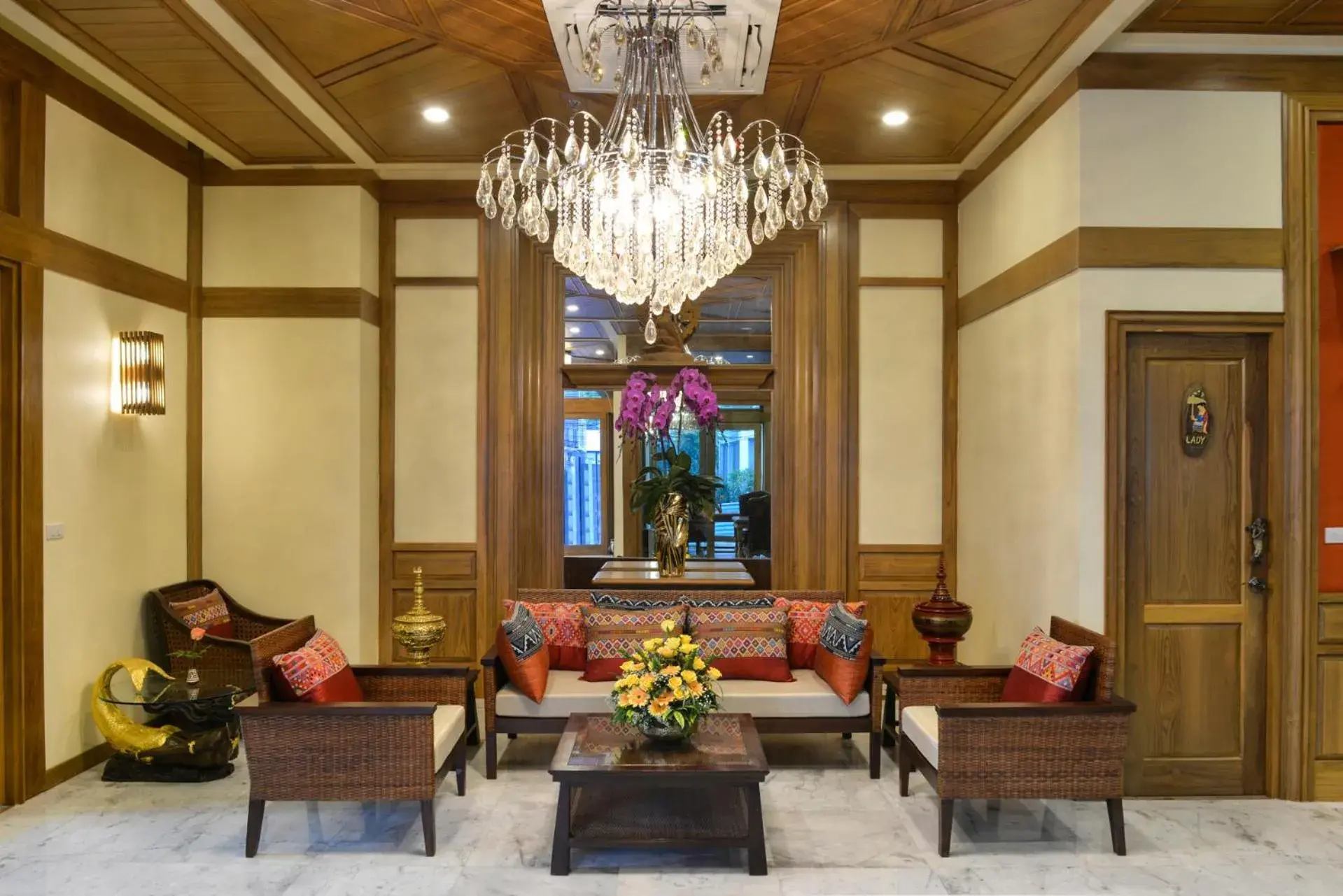 Lobby or reception, Lobby/Reception in Peak Nimman Prestige Hotel