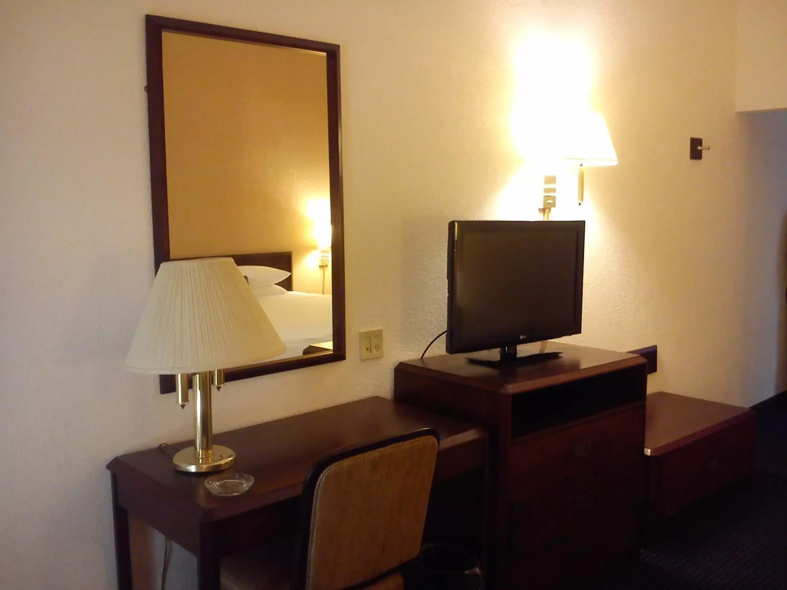 Seating area, TV/Entertainment Center in Wyndham Garden Monterrey Norte