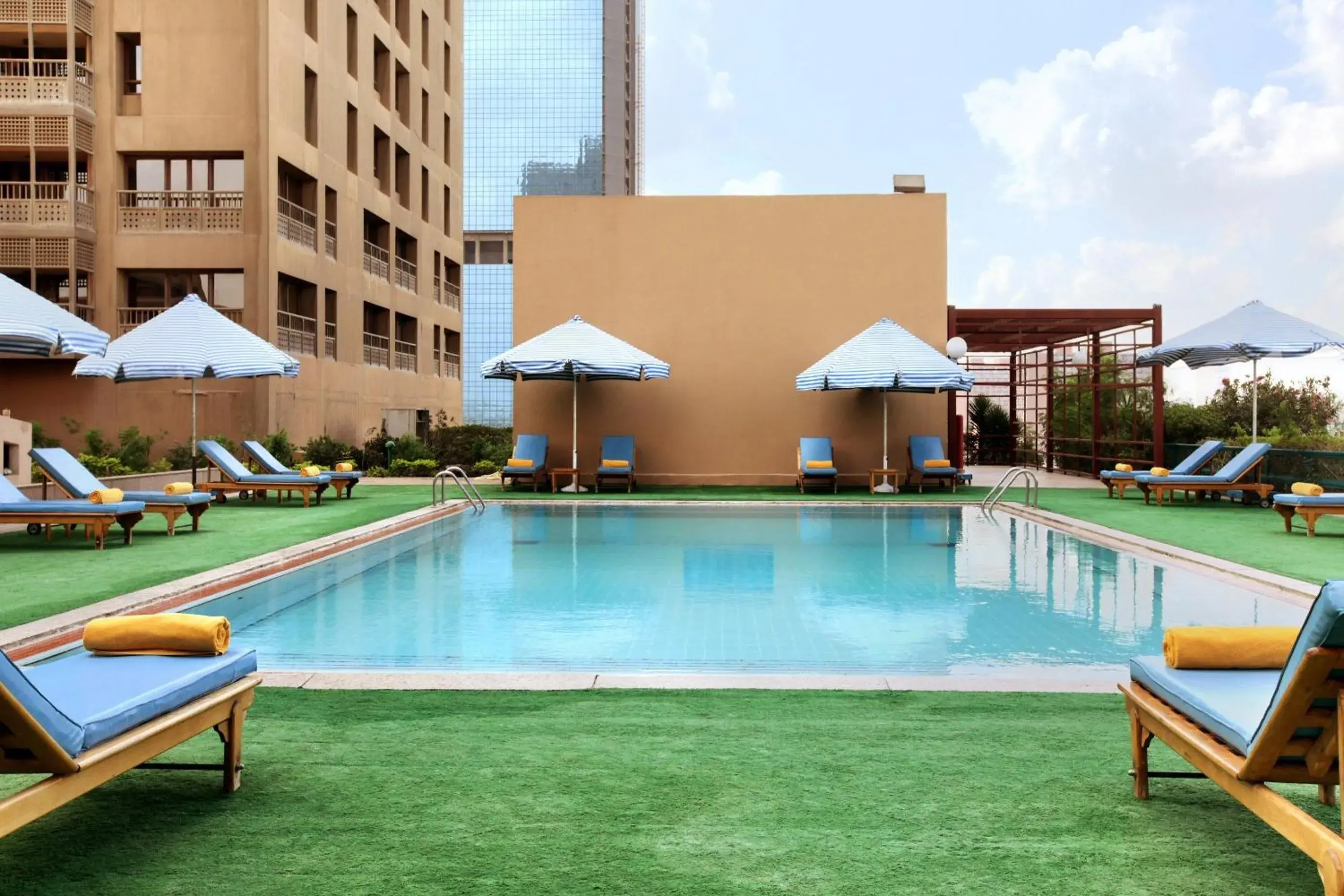 Swimming pool in Cairo World Trade Center Hotel & Residences Swimming pool in Cairo World Trade Center Hotel & Residences