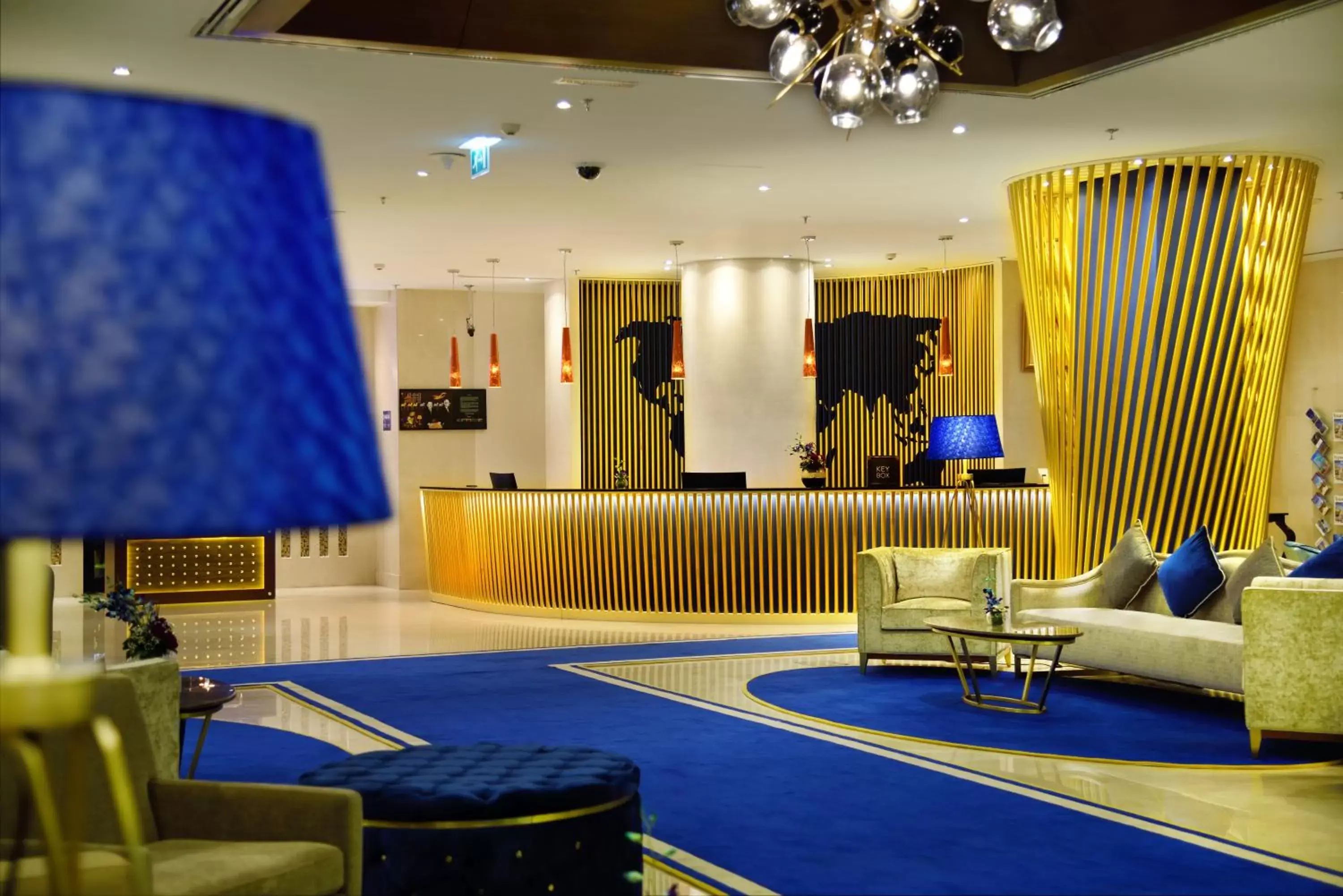 Lobby or reception in Mercure Gold Hotel, Jumeirah, Dubai