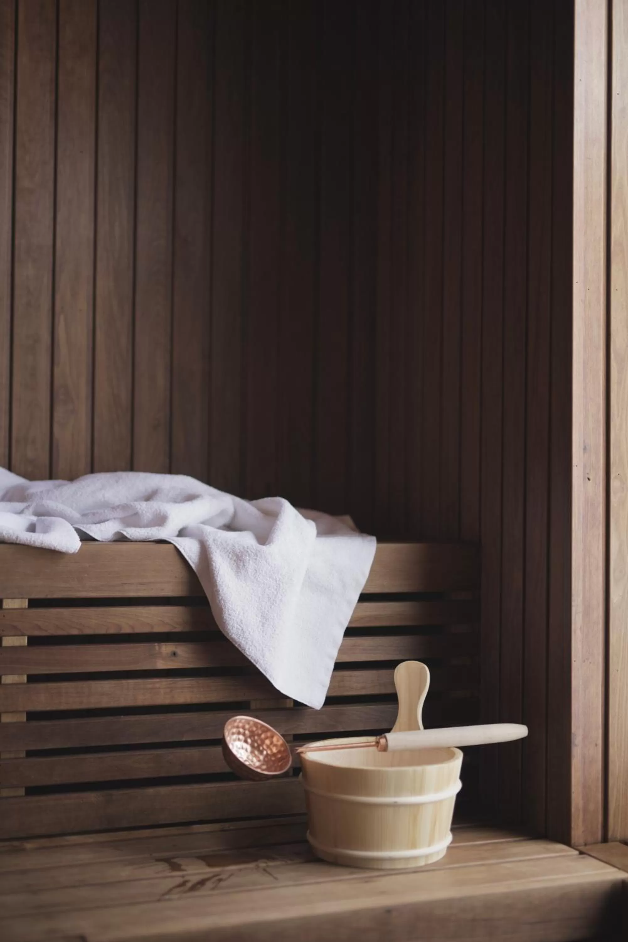 Sauna in Clarion Collection Hotel Tapetfabriken