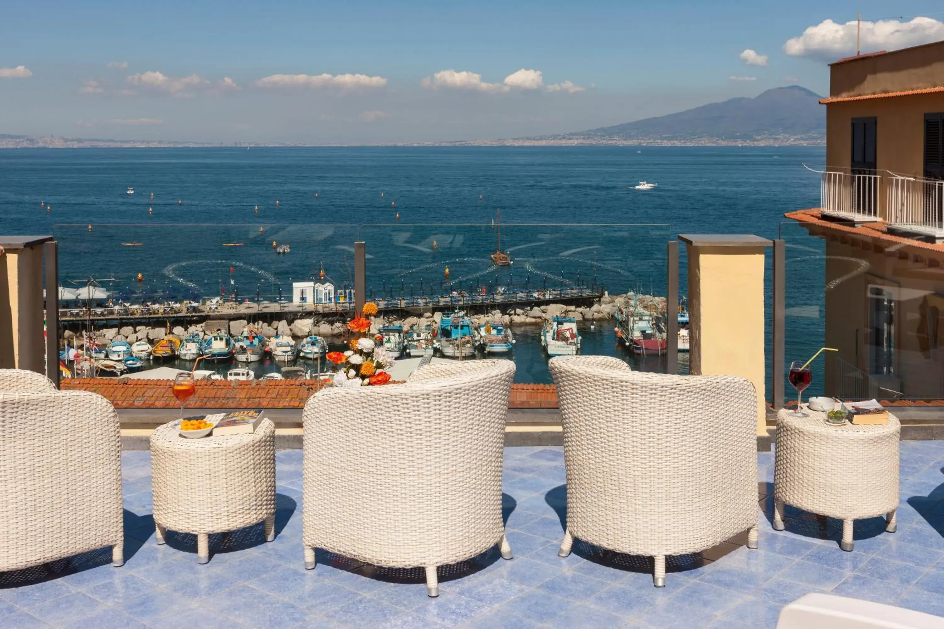 Solarium, Sea View in Hotel Del Mare