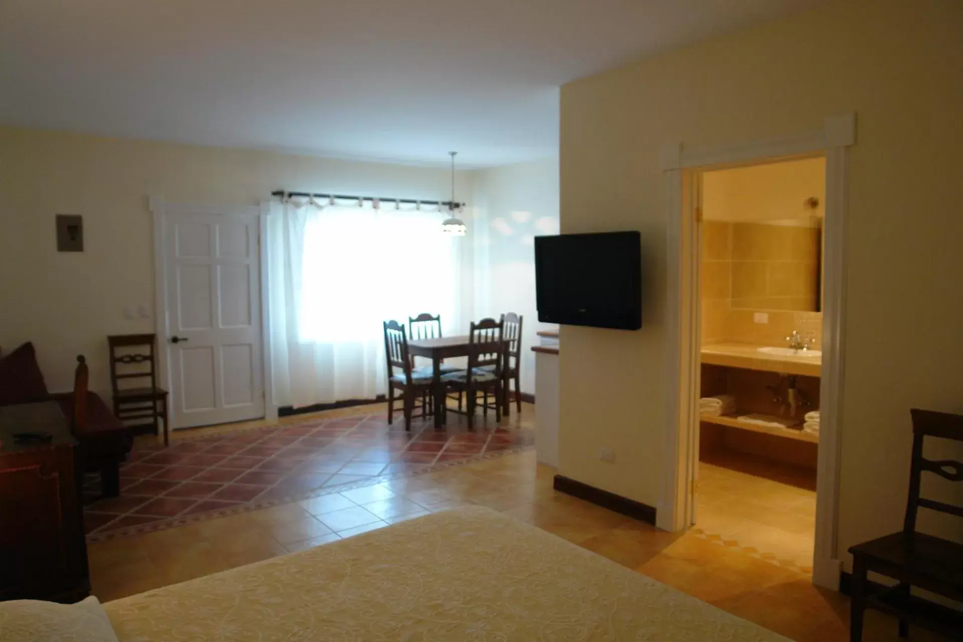 Living room, TV/Entertainment Center in Hotel Luisiana